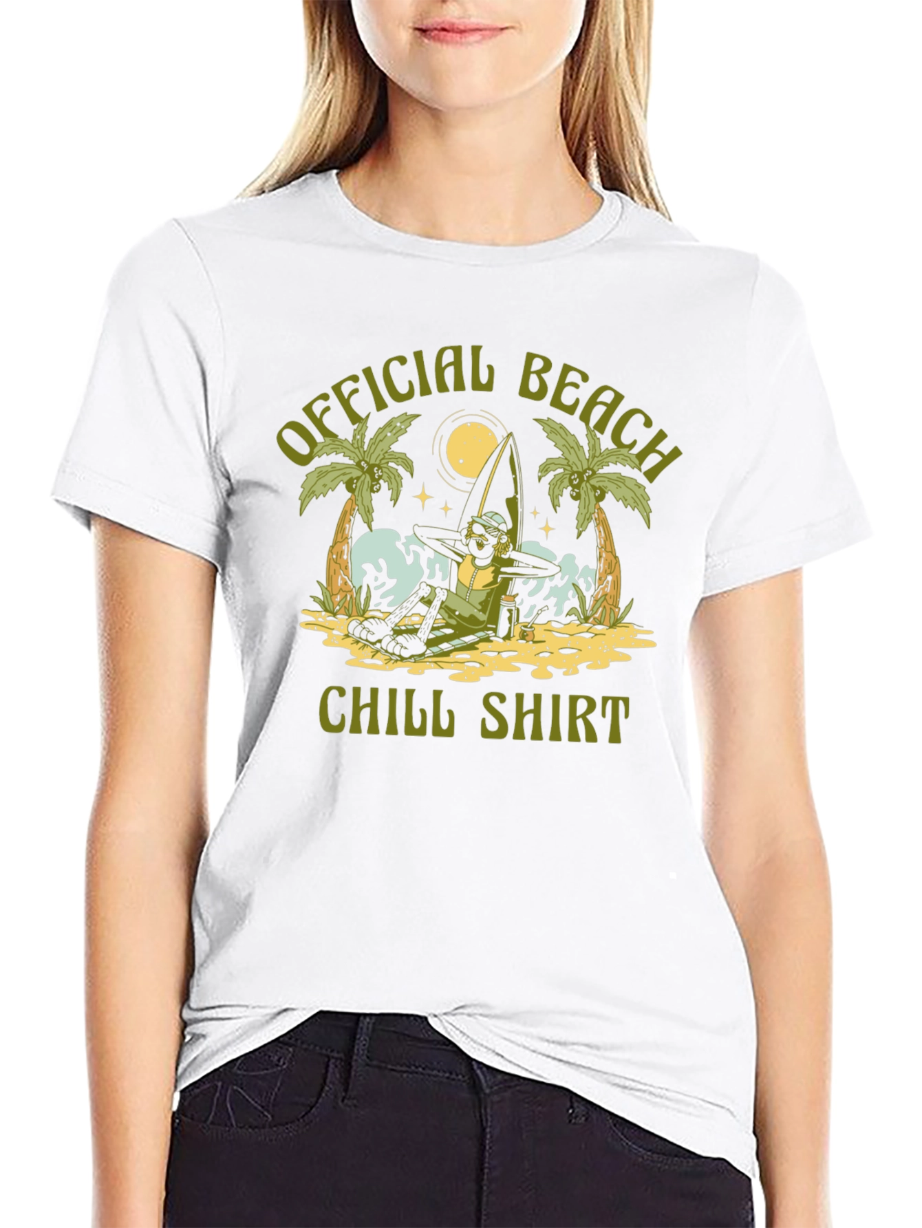 Official Beach Chill Shirt - Relaxed Vibe Tee