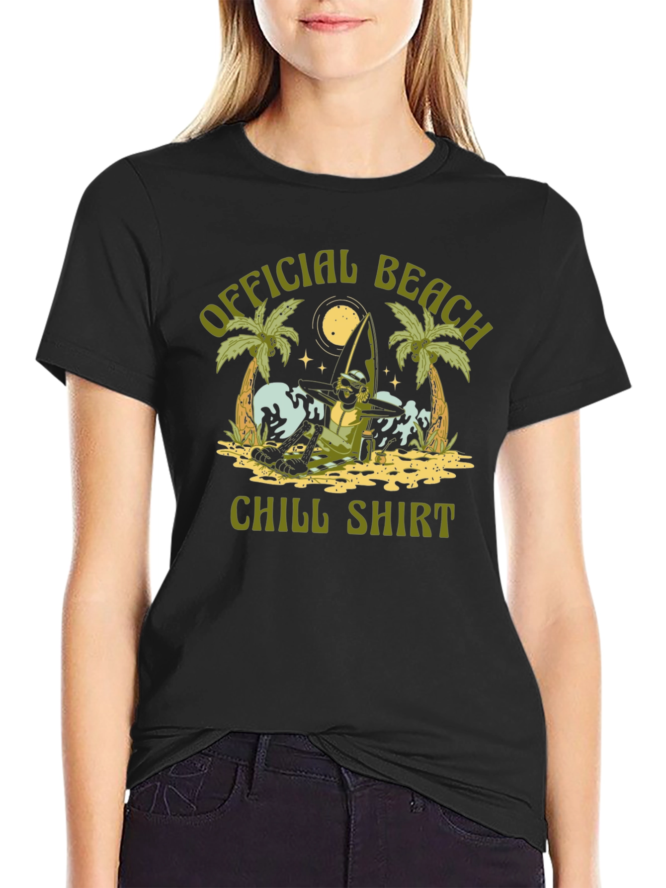 Official Beach Chill Shirt - Relaxed Vibe Tee