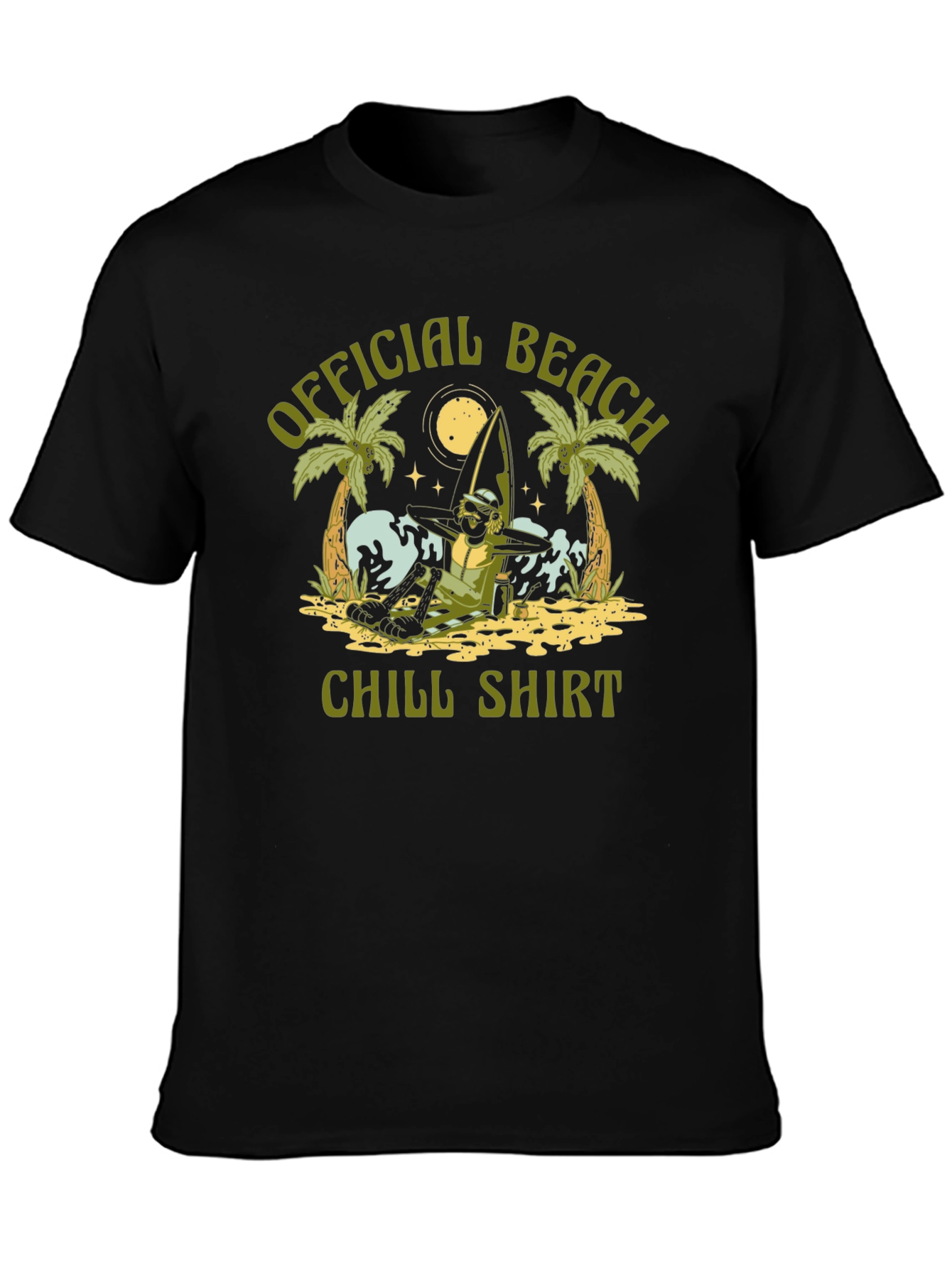 Official Beach Chill Shirt - Relaxed Vibe Tee