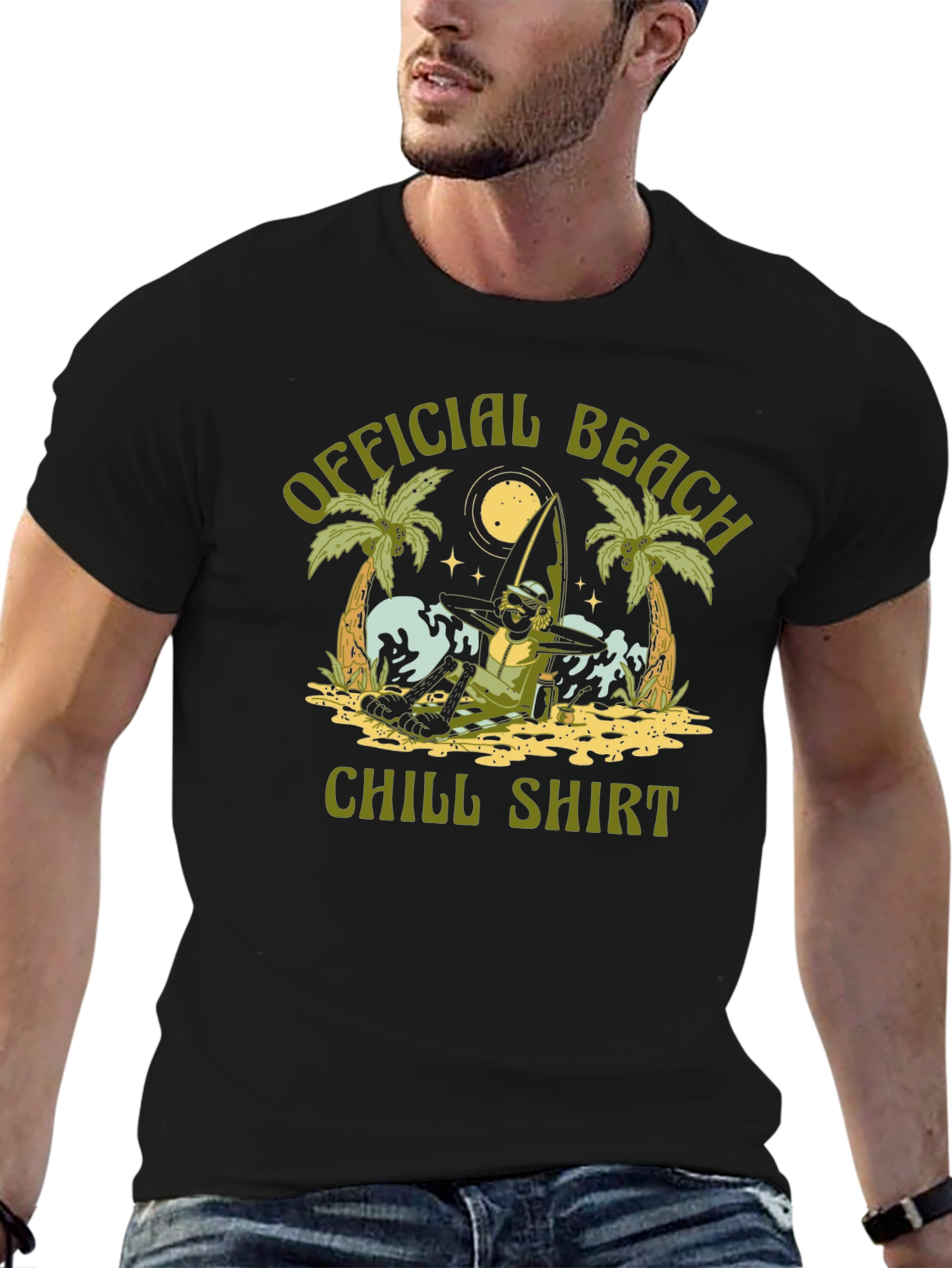 Official Beach Chill Shirt - Relaxed Vibe Tee