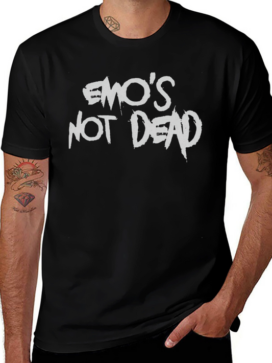 Emos Not Dead Black T-Shirt