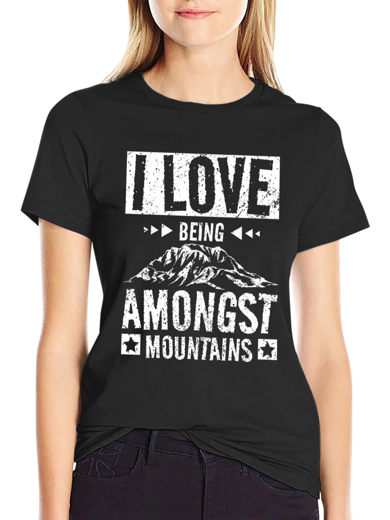 I Love Being Amongst Mountains Graphic Tee