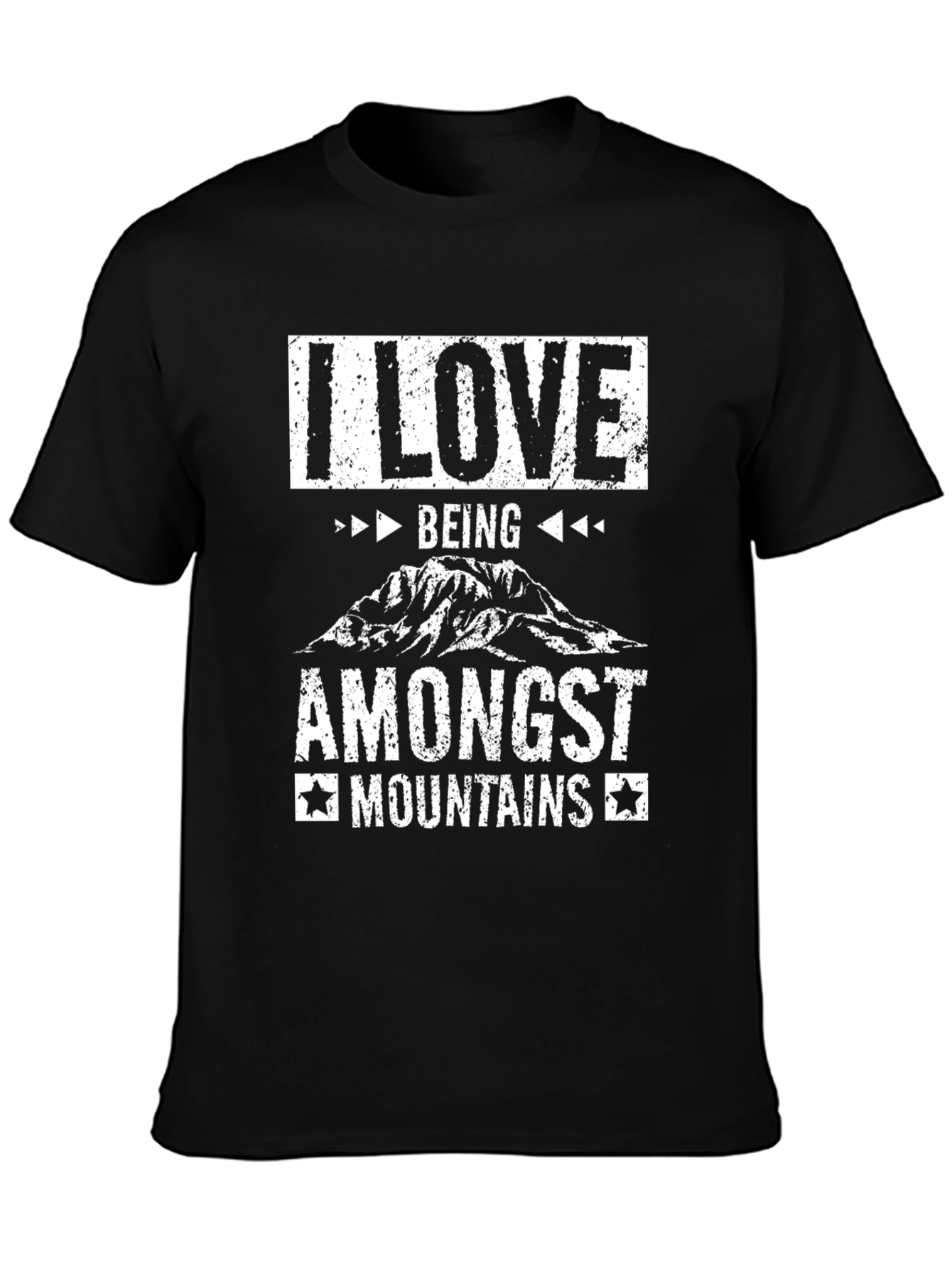 I Love Being Amongst Mountains Graphic Tee