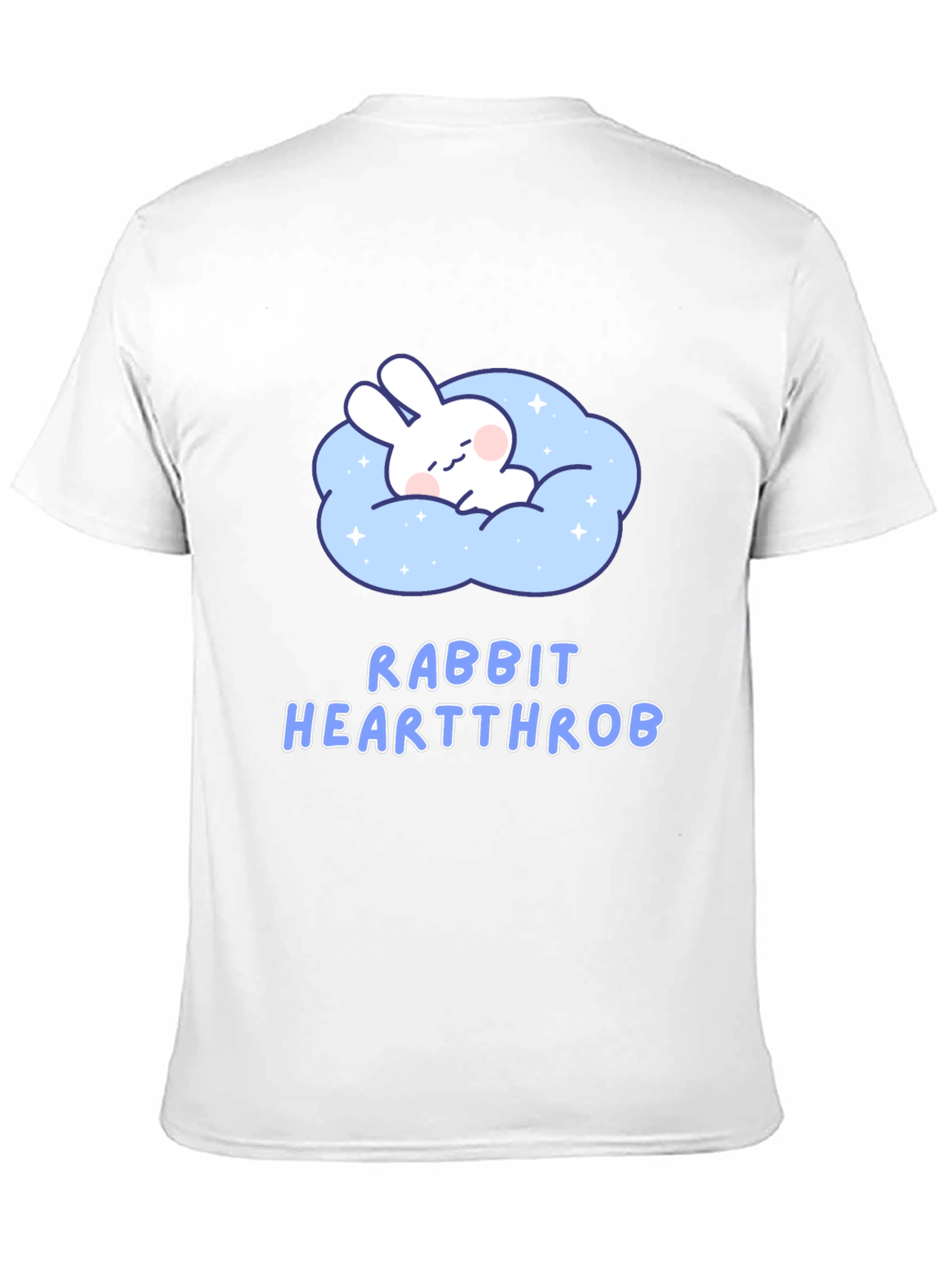 Rabbit Heartthrob Black Tee Shirt
