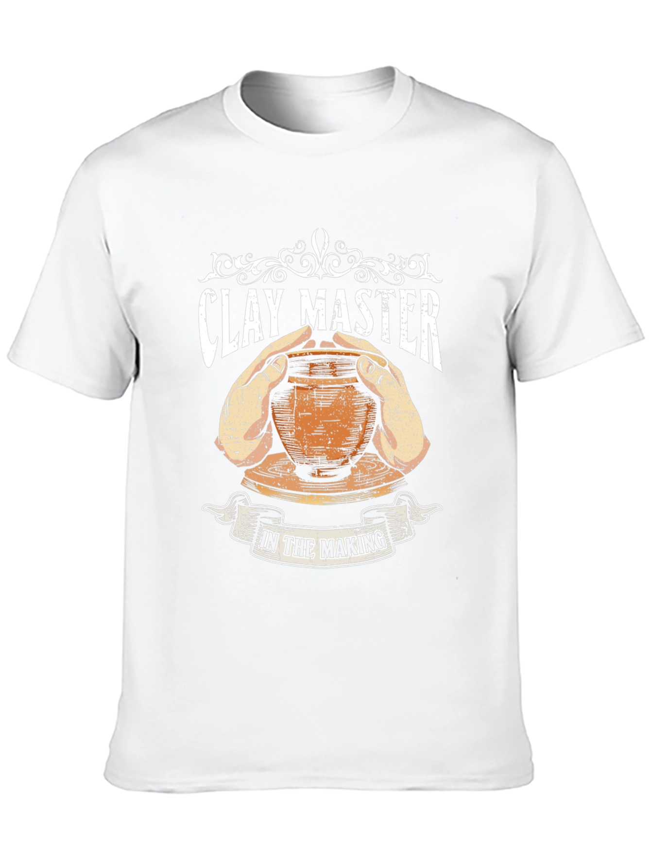 Clay Master Pottery T-Shirt - Unique Artisan Design