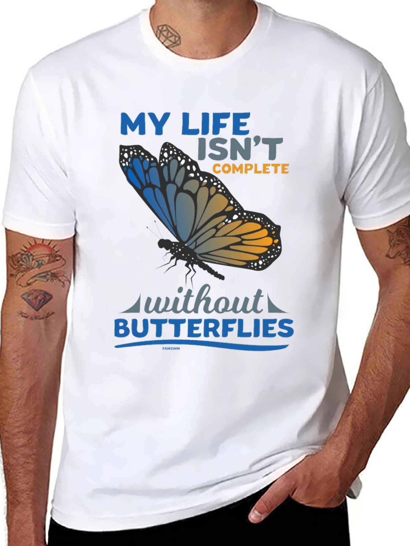 Butterfly Life T-Shirt - Nature Lover Tee