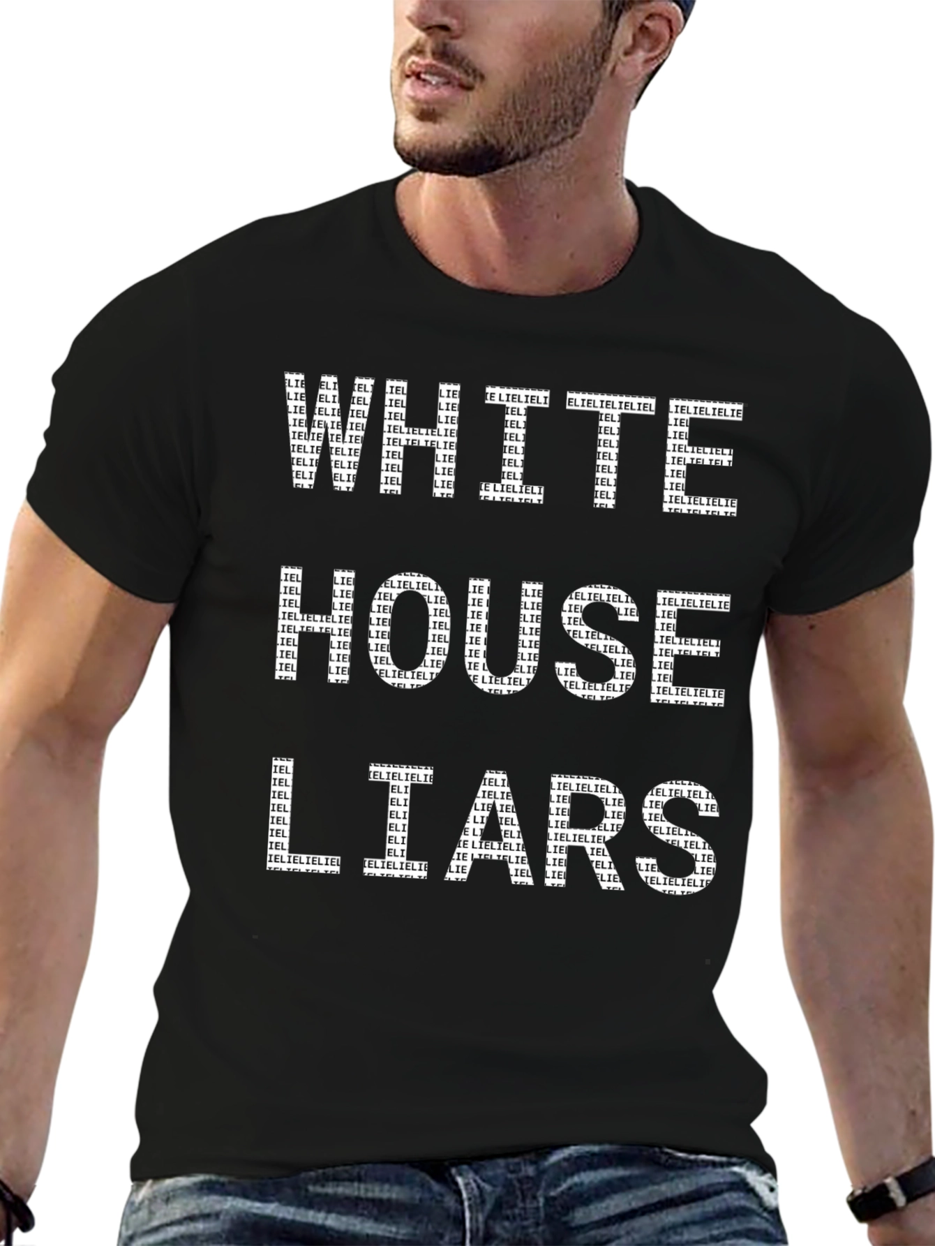 Political Statement T-Shirt: White House Liars