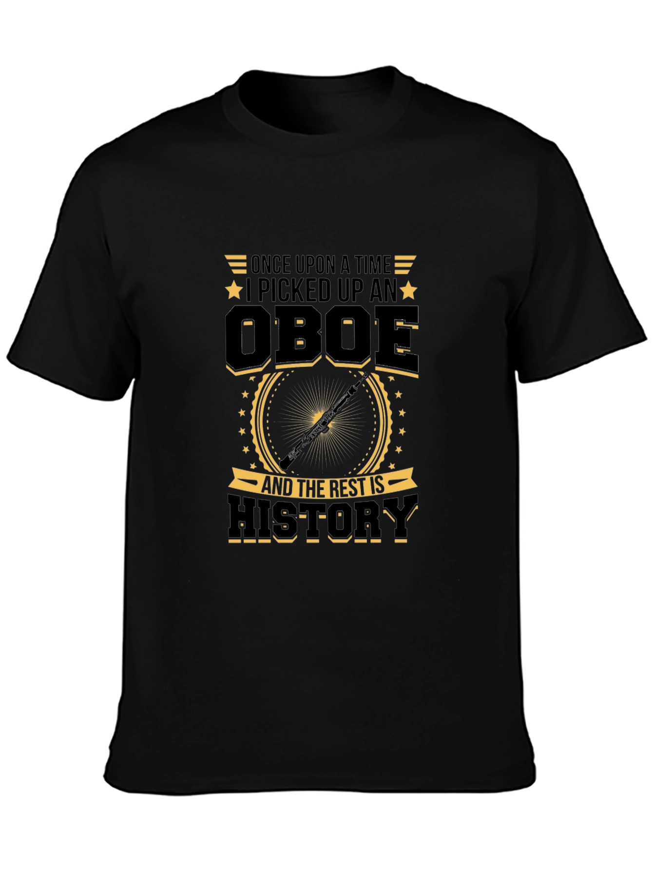 Oboe History T-Shirt - Musician Gift