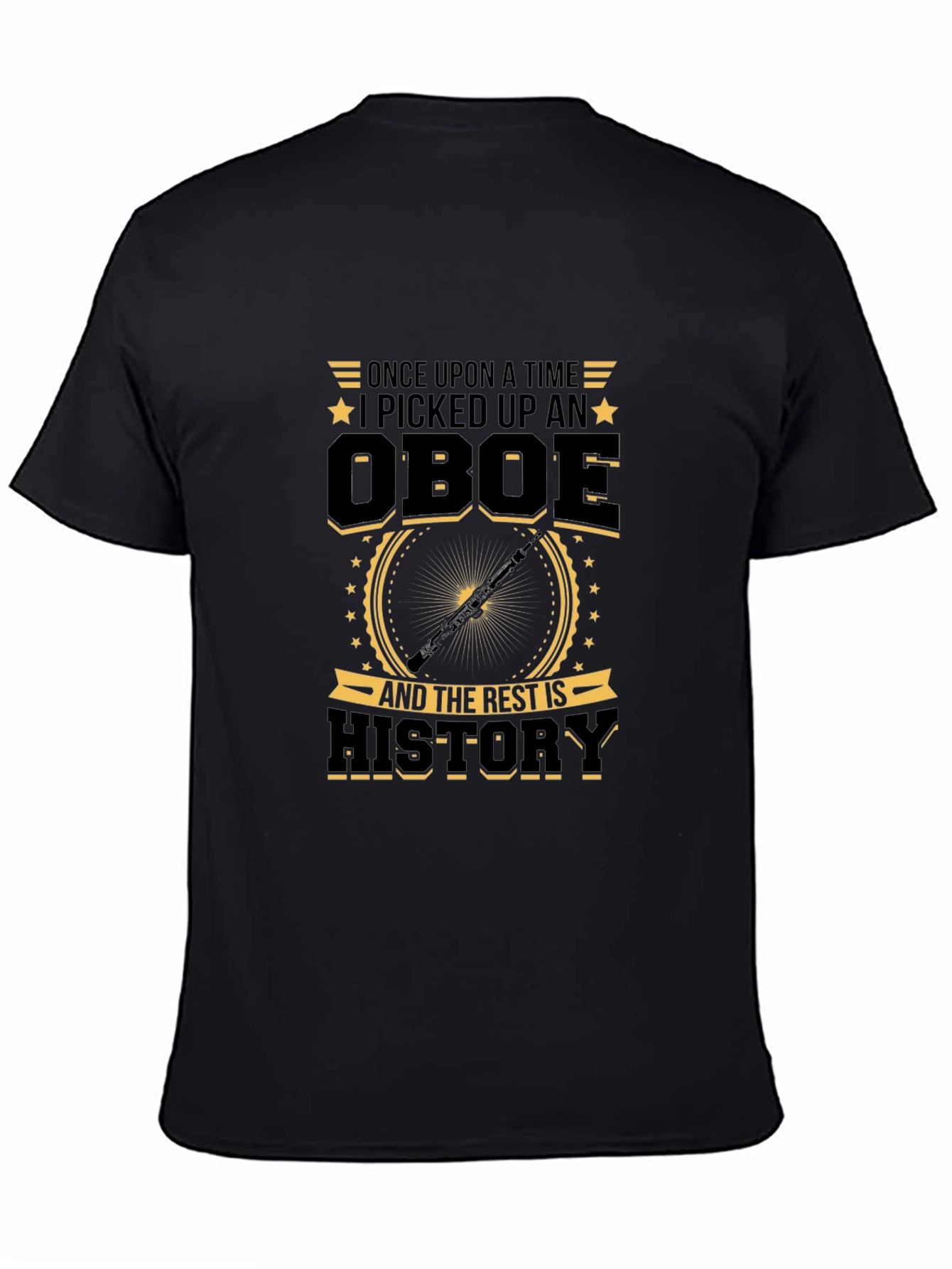 Oboe History T-Shirt - Musician Gift