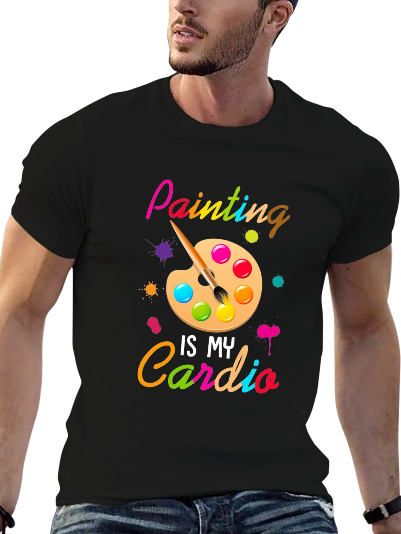 Painting is My Cardio T-Shirt