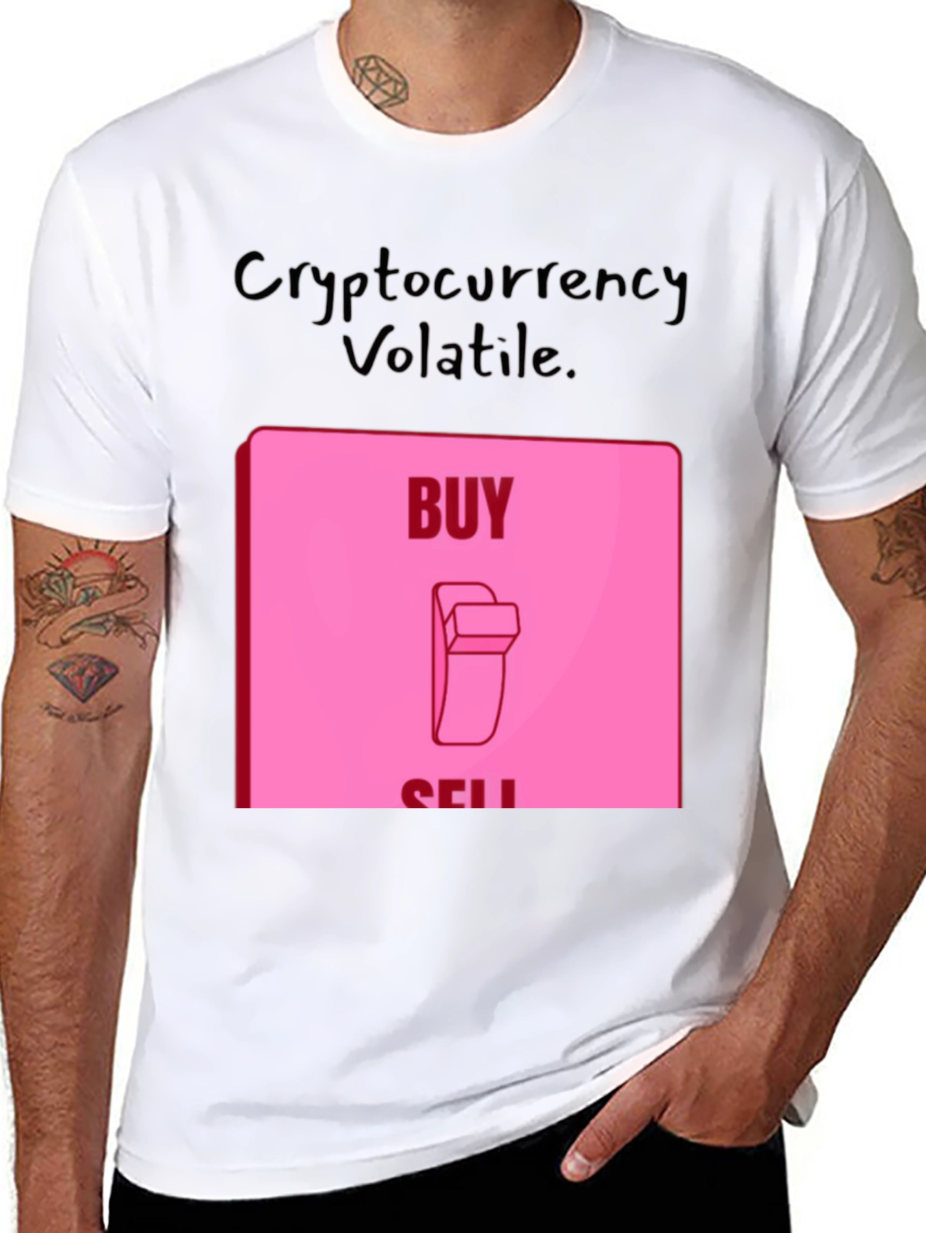 Cryptocurrency Volatile T-Shirt - Buy or Sell