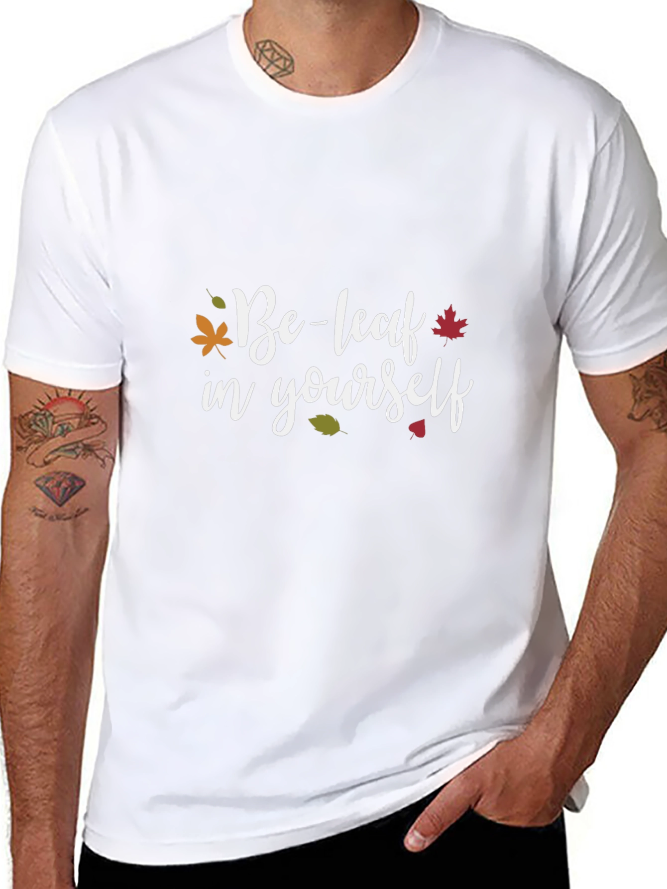 Be-Leaf in Yourself Graphic T-Shirt