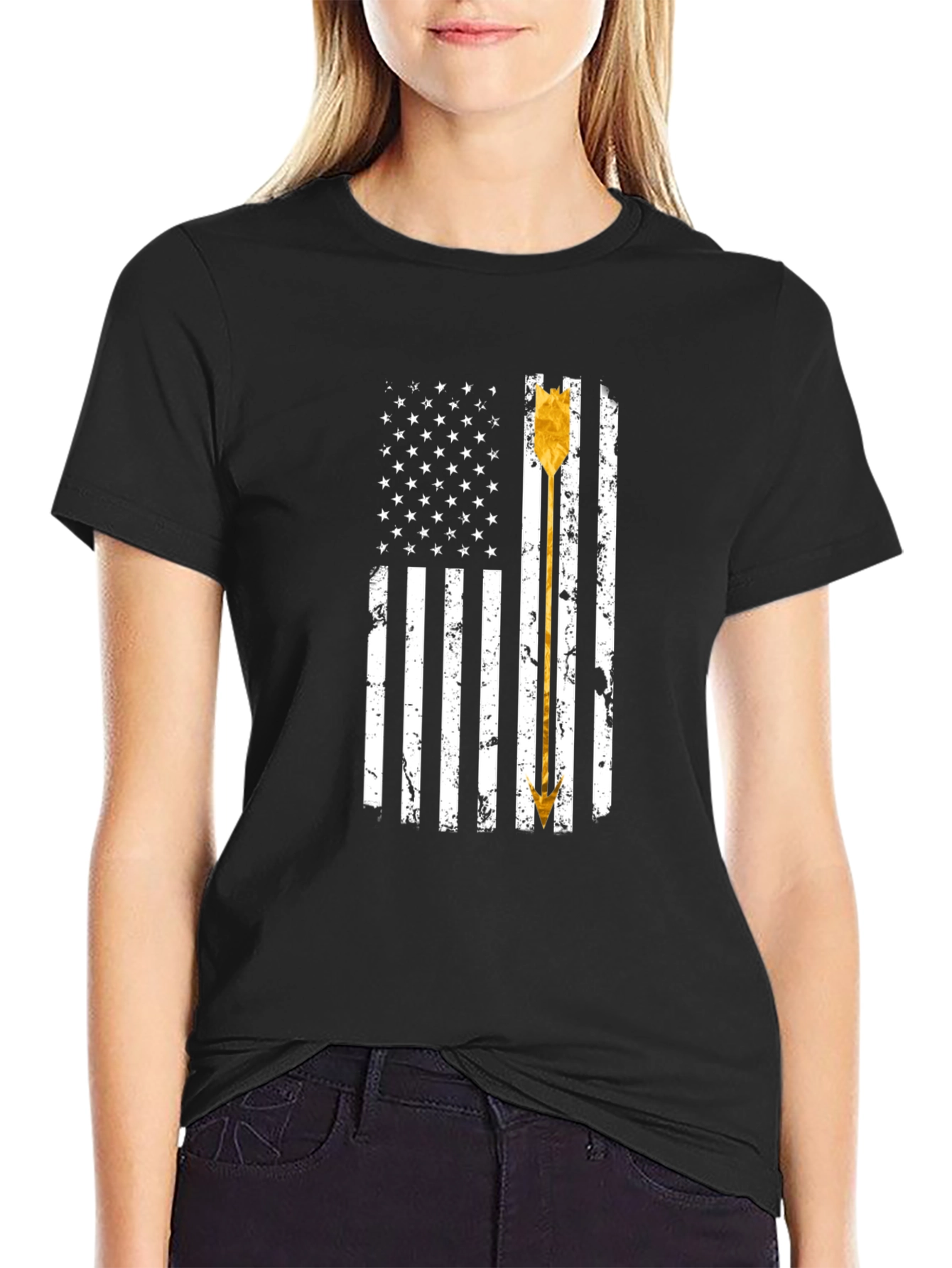 American Flag Arrow T-Shirt