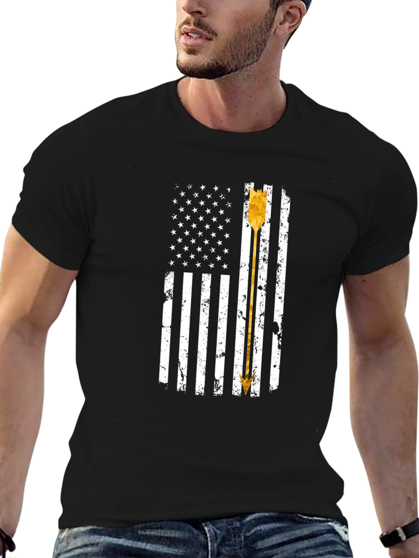 American Flag Arrow T-Shirt