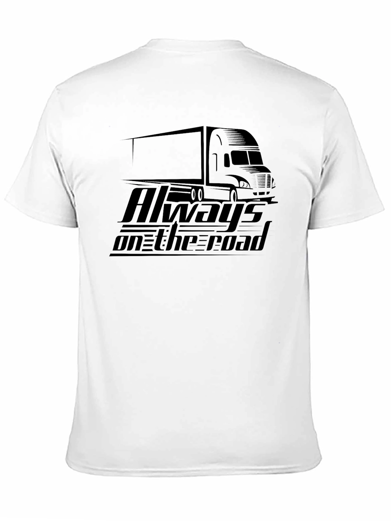 Always on the Road Trucker T-Shirt