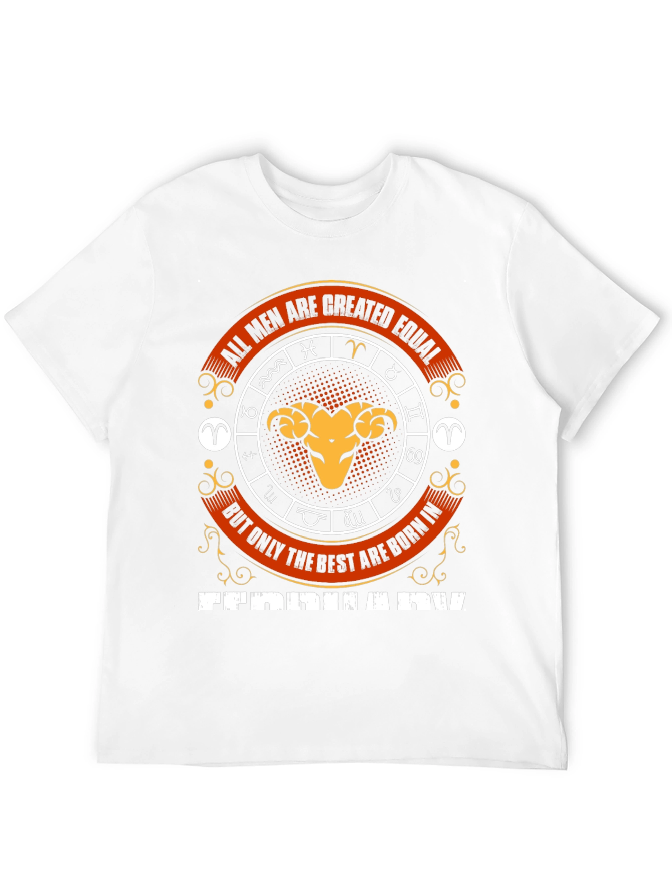 Born in February Zodiac T-Shirt
