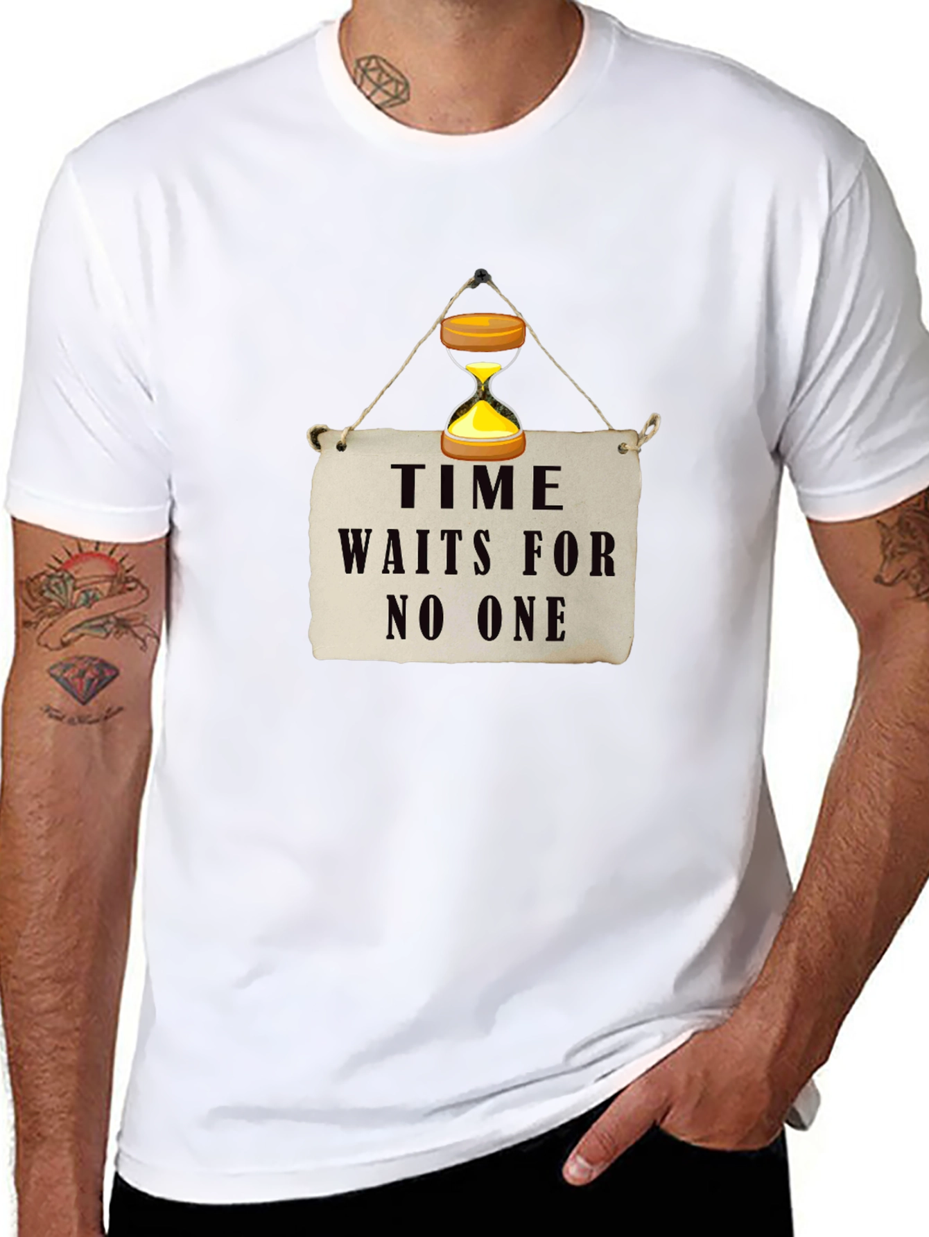 Time Waits For No One Graphic T-Shirt