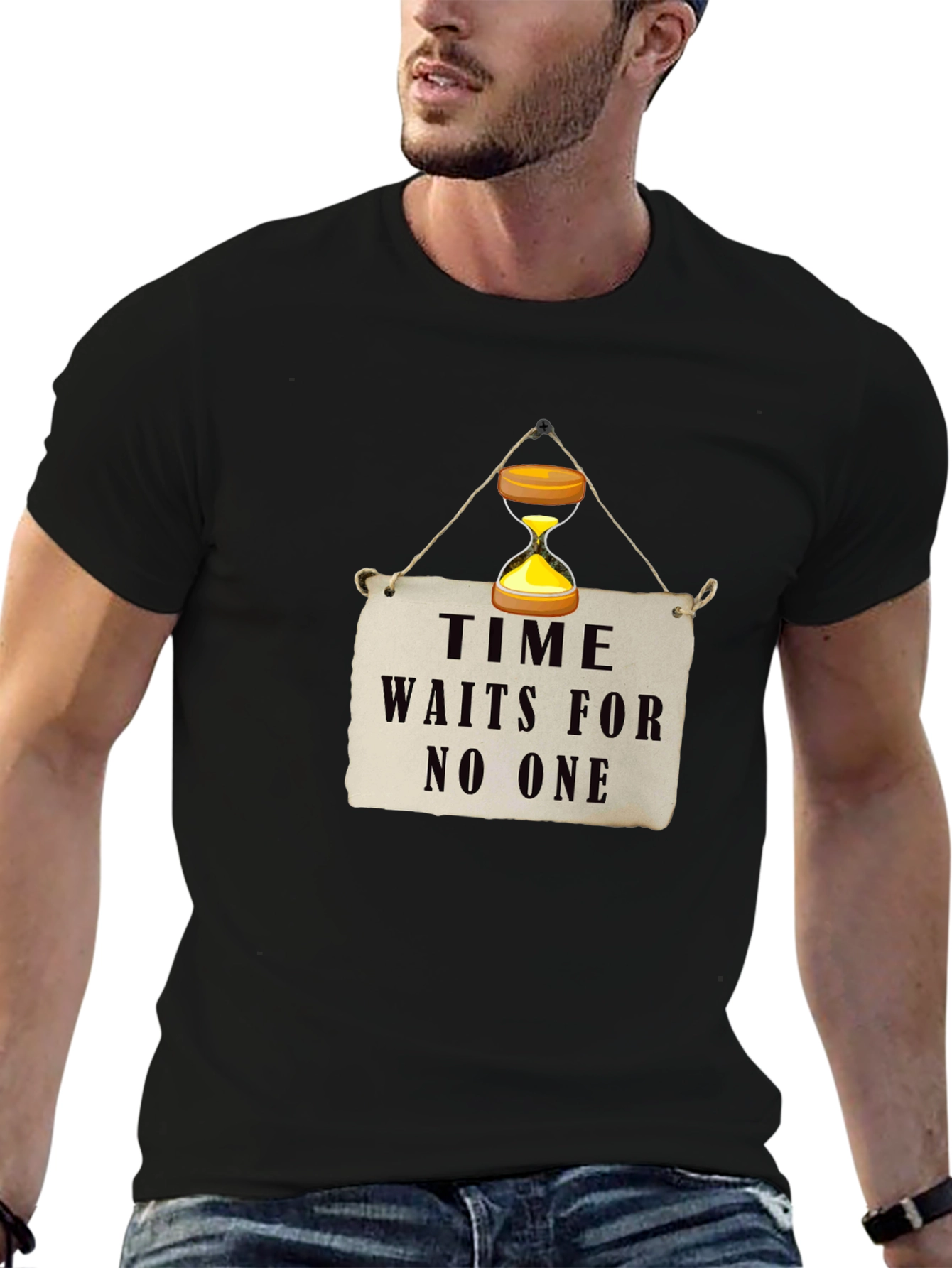 Time Waits For No One Graphic T-Shirt