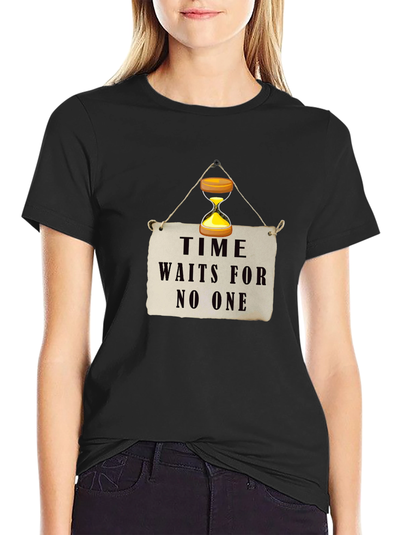 Time Waits For No One Graphic T-Shirt