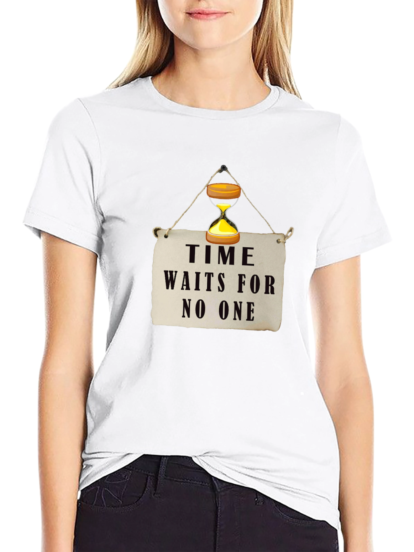 Time Waits For No One Graphic T-Shirt