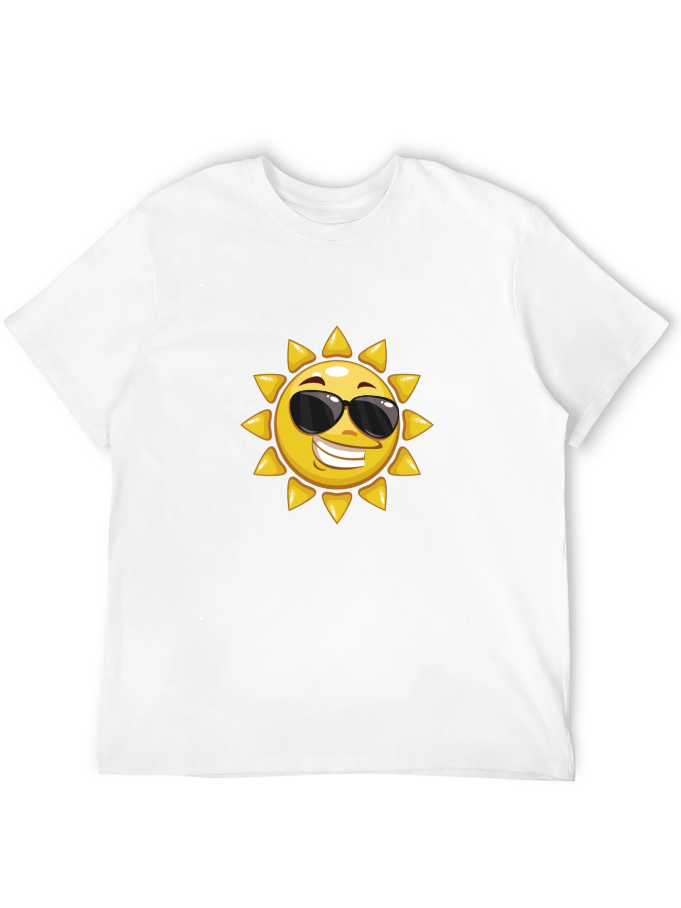 Cool Sun Graphic Black T-Shirt