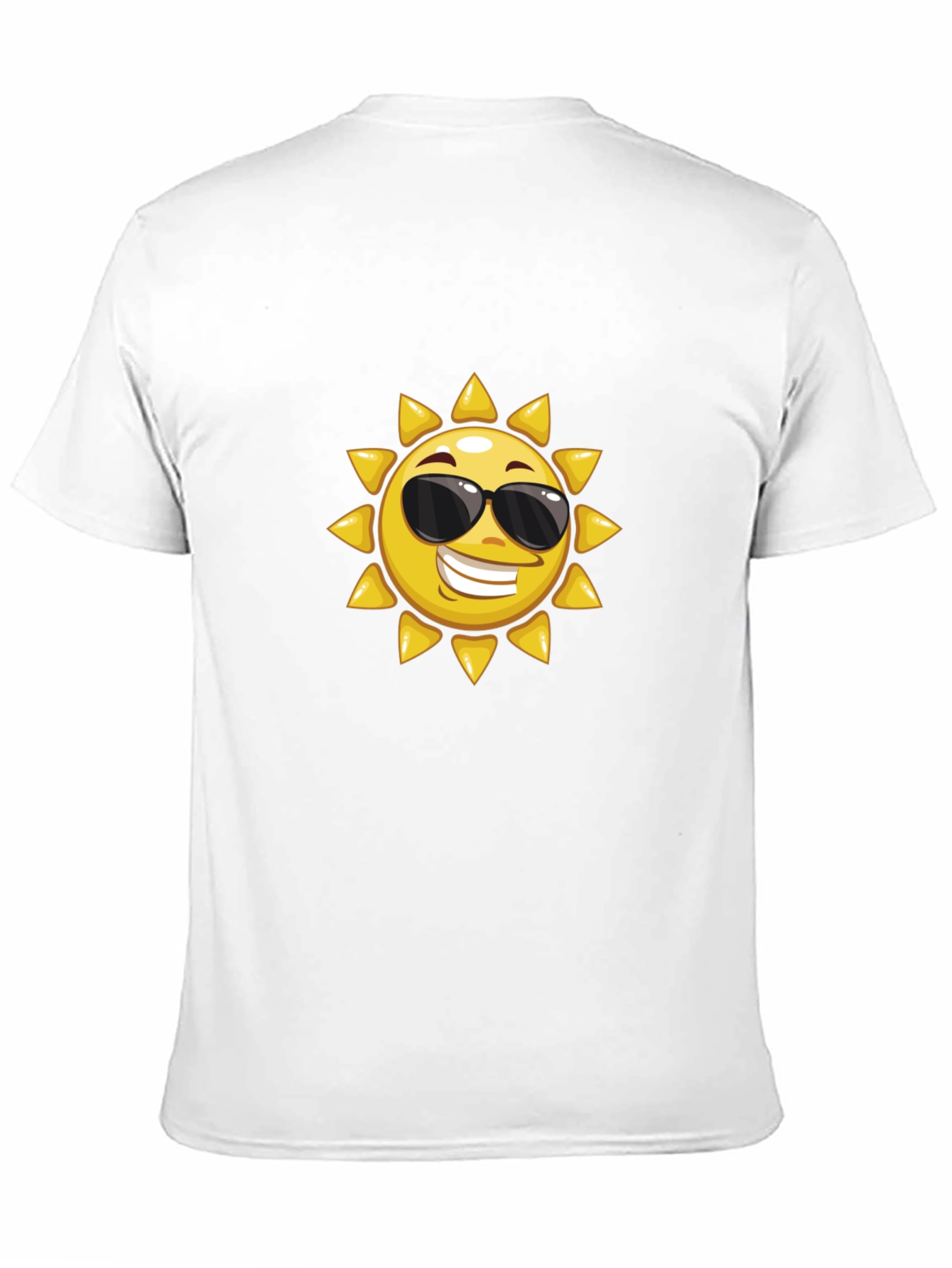 Cool Sun Graphic Black T-Shirt