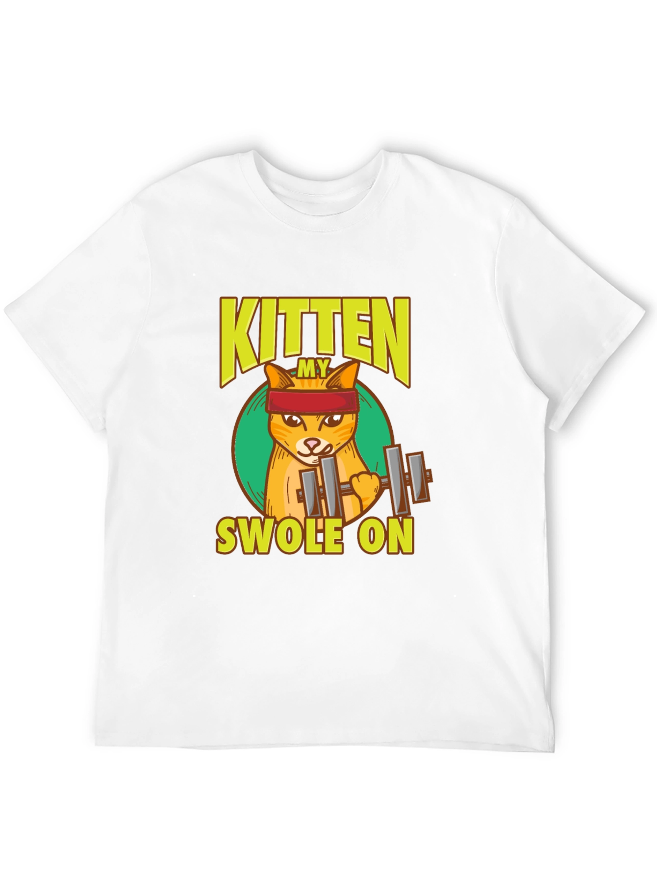 My Kitten Swole On T-Shirt - Gym Cat