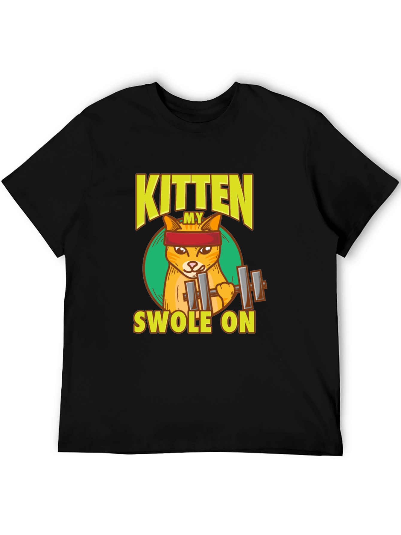 My Kitten Swole On T-Shirt - Gym Cat