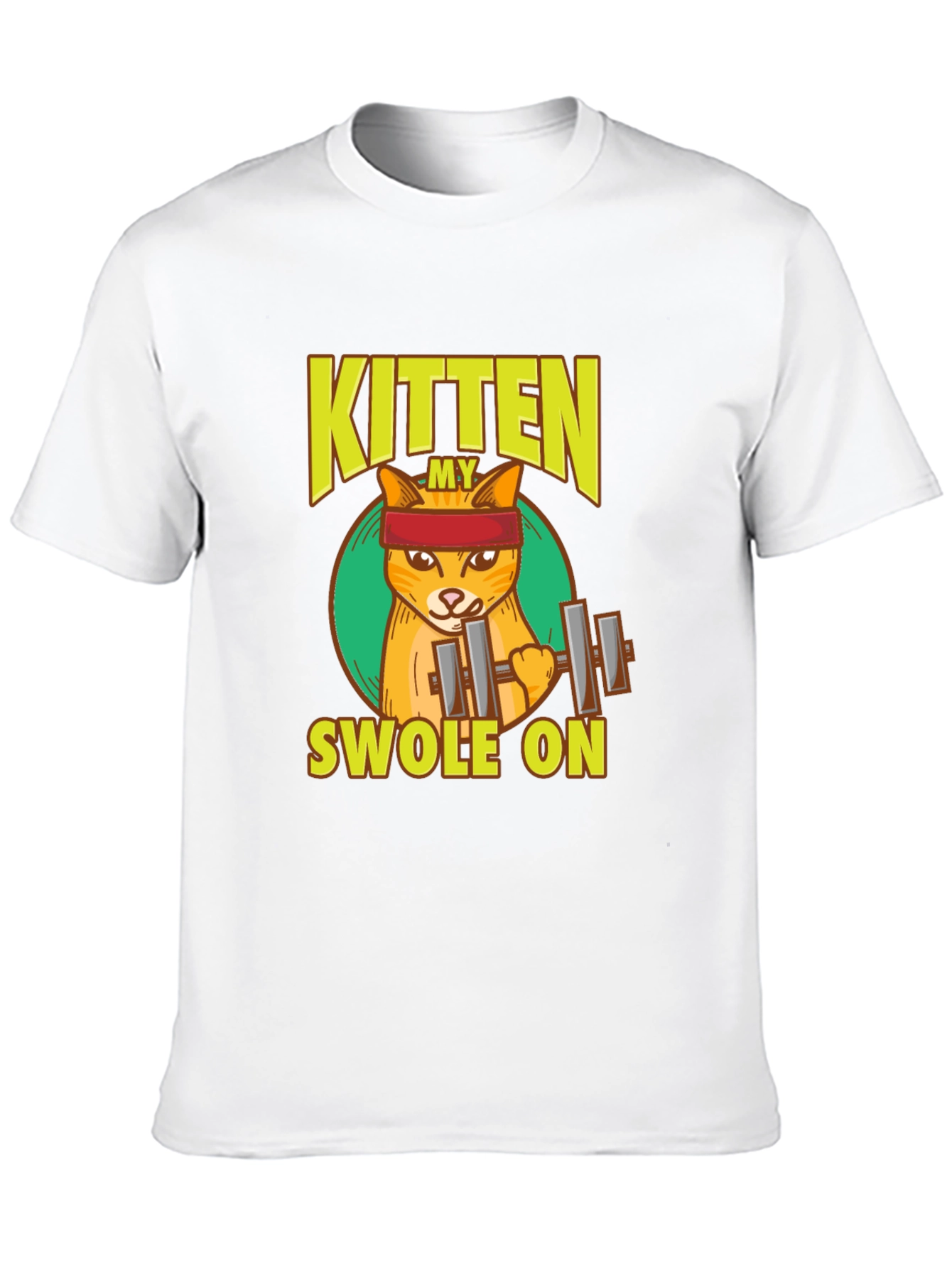 My Kitten Swole On T-Shirt - Gym Cat