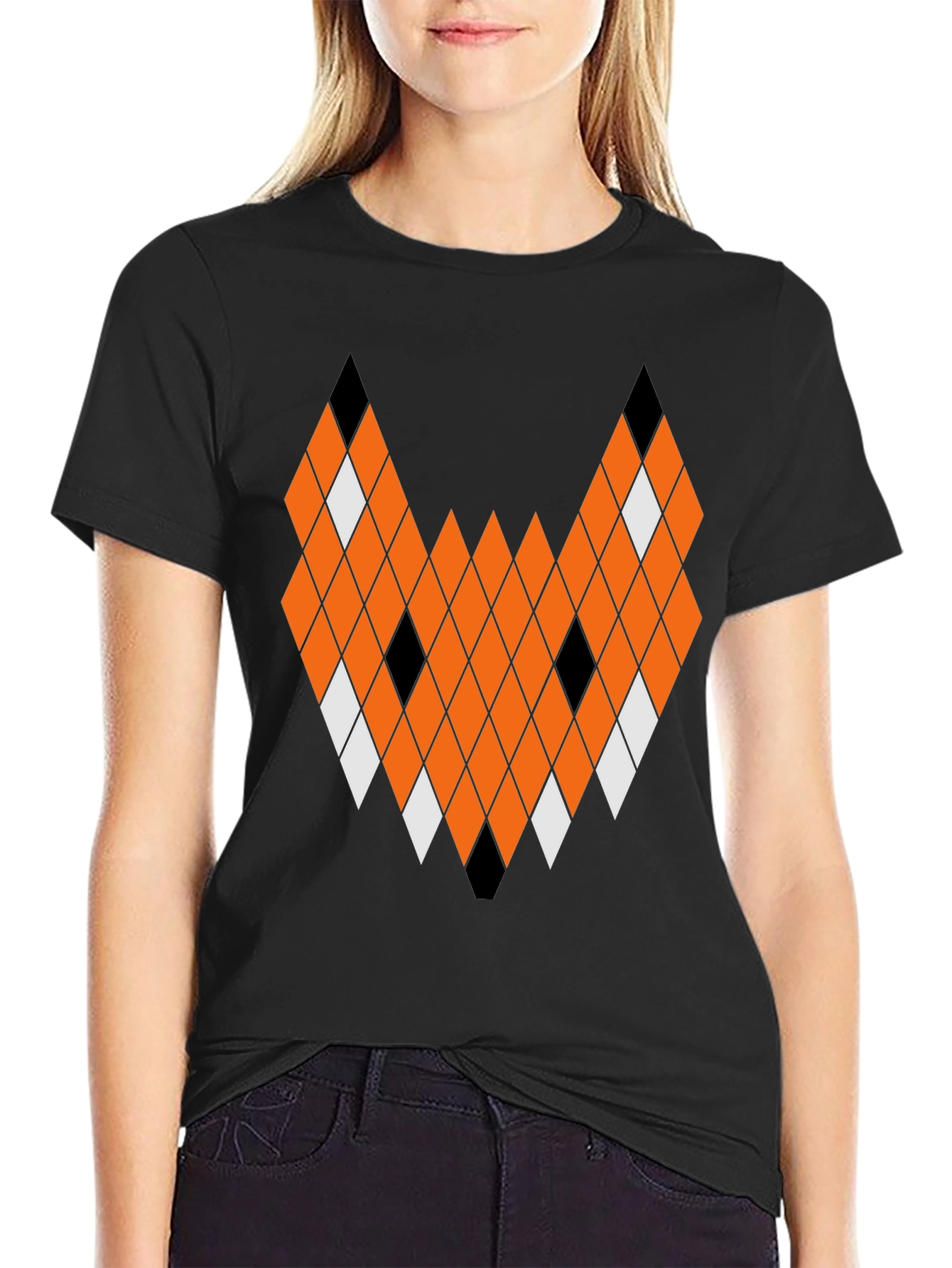 Geometric Fox Tee - Unique Graphic Print T-Shirt