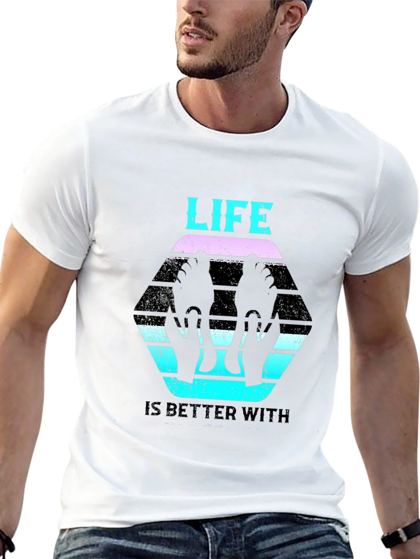 Life is Better With Feet T-Shirt