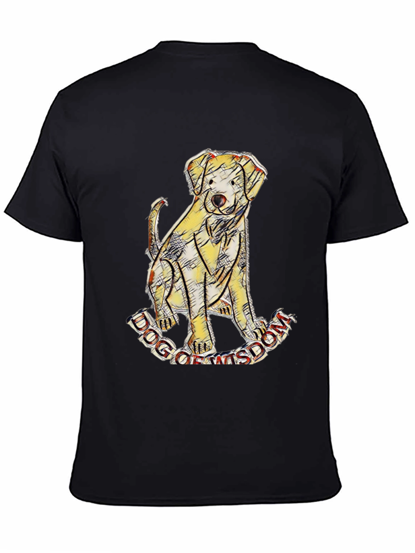 Dog of Wisdom Graphic T-Shirt
