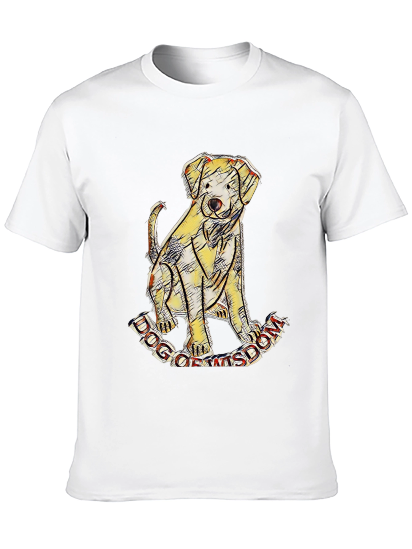 Dog of Wisdom Graphic T-Shirt