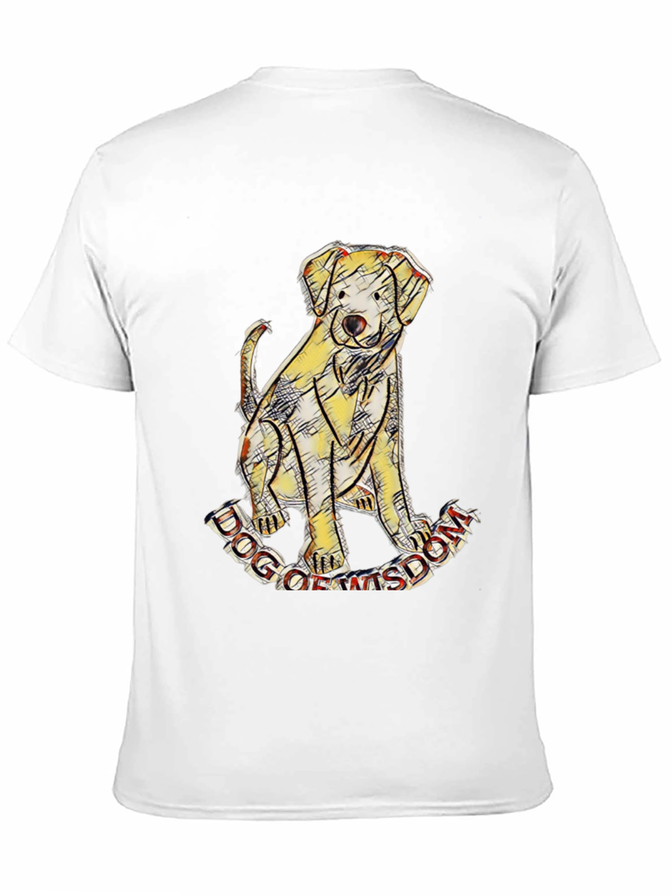 Dog of Wisdom Graphic T-Shirt