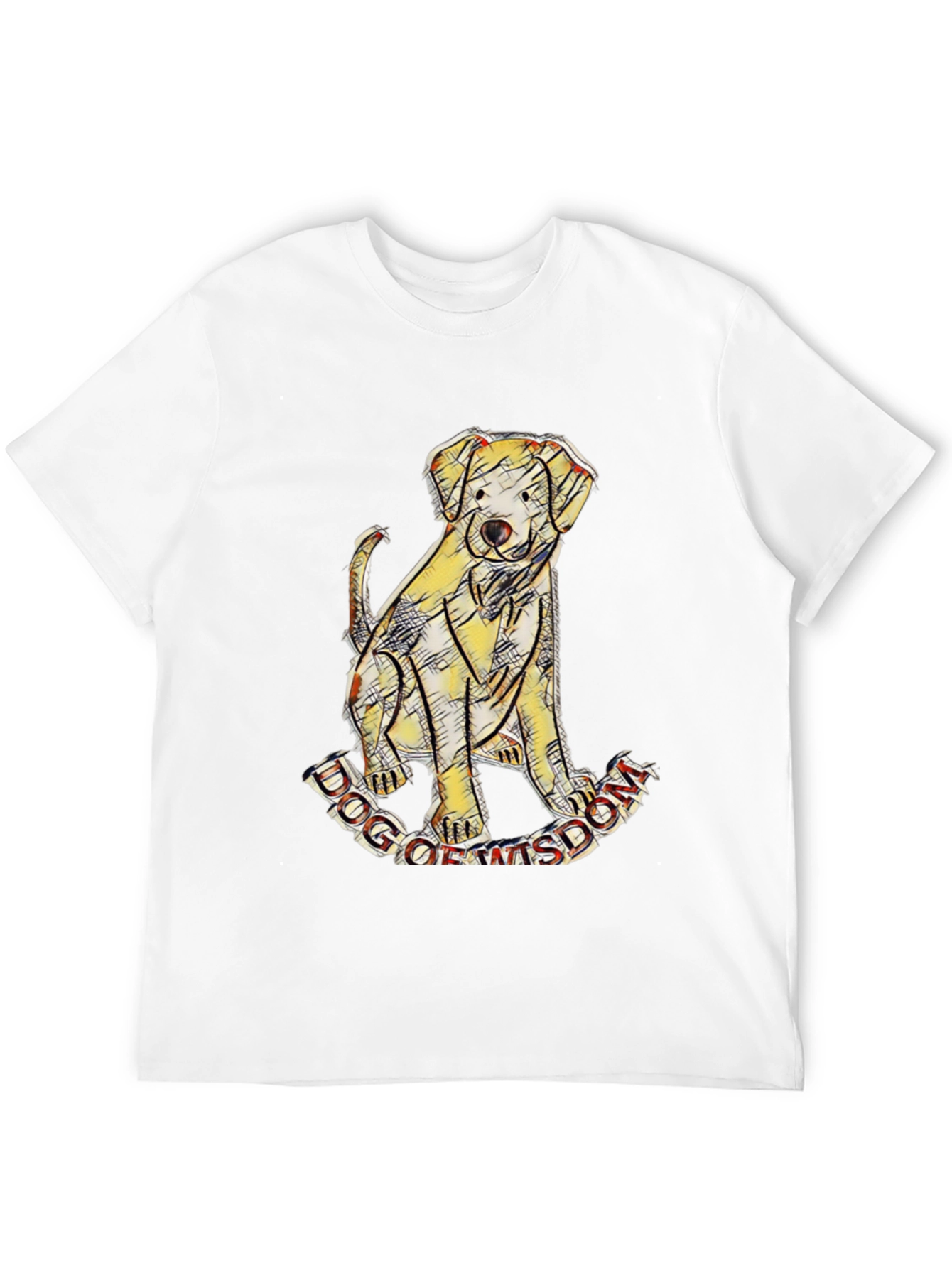 Dog of Wisdom Graphic T-Shirt
