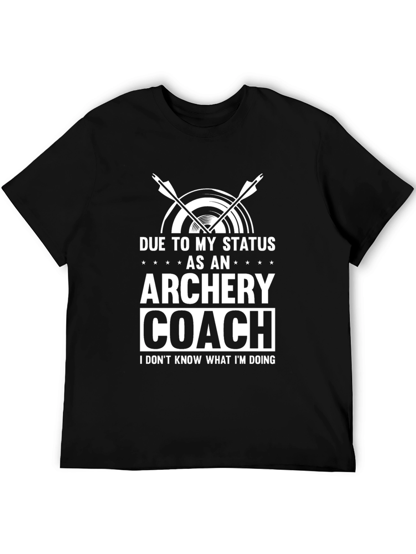 Archery Coach T-Shirt - Funny Novelty Tee