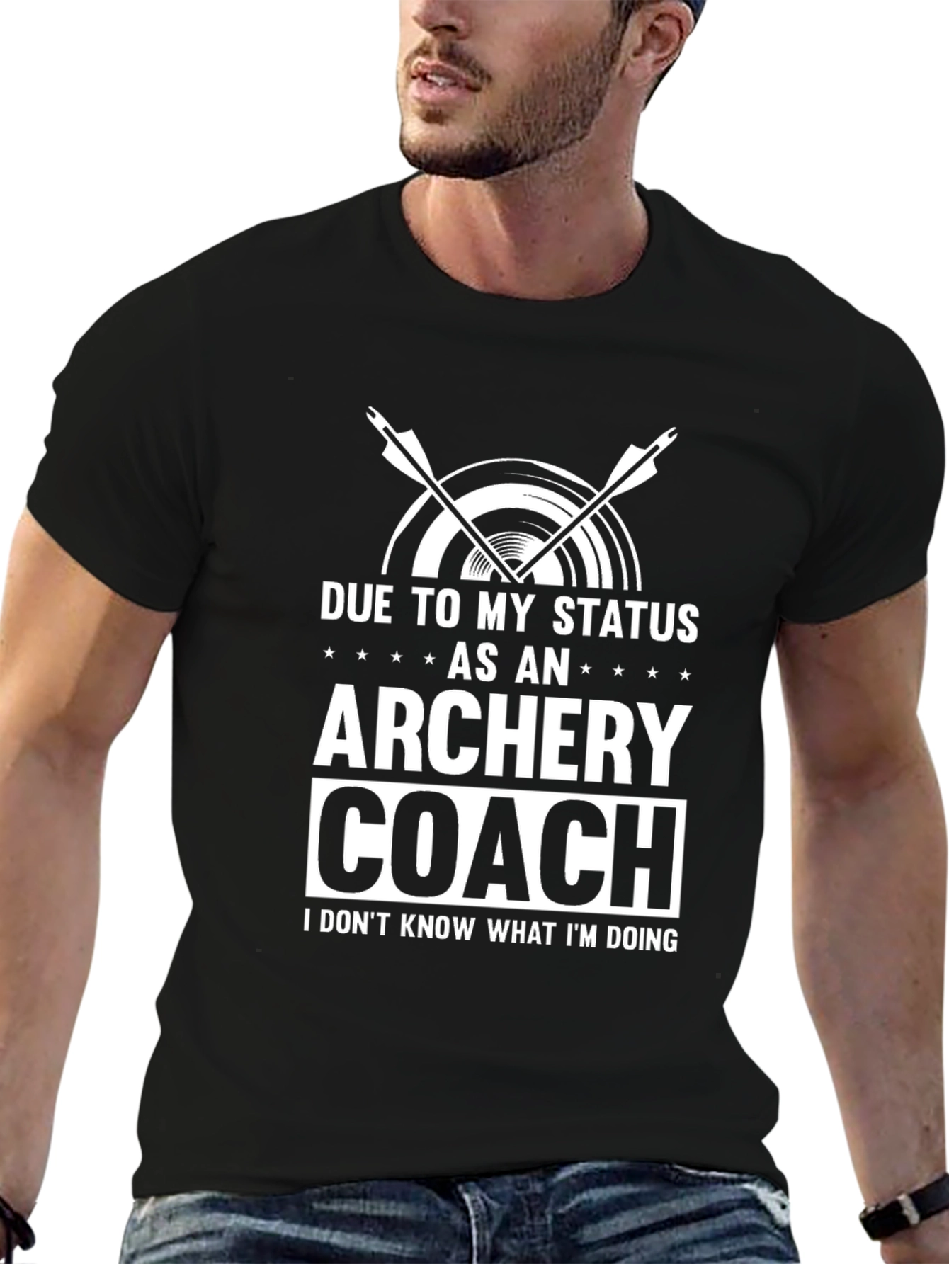 Archery Coach T-Shirt - Funny Novelty Tee