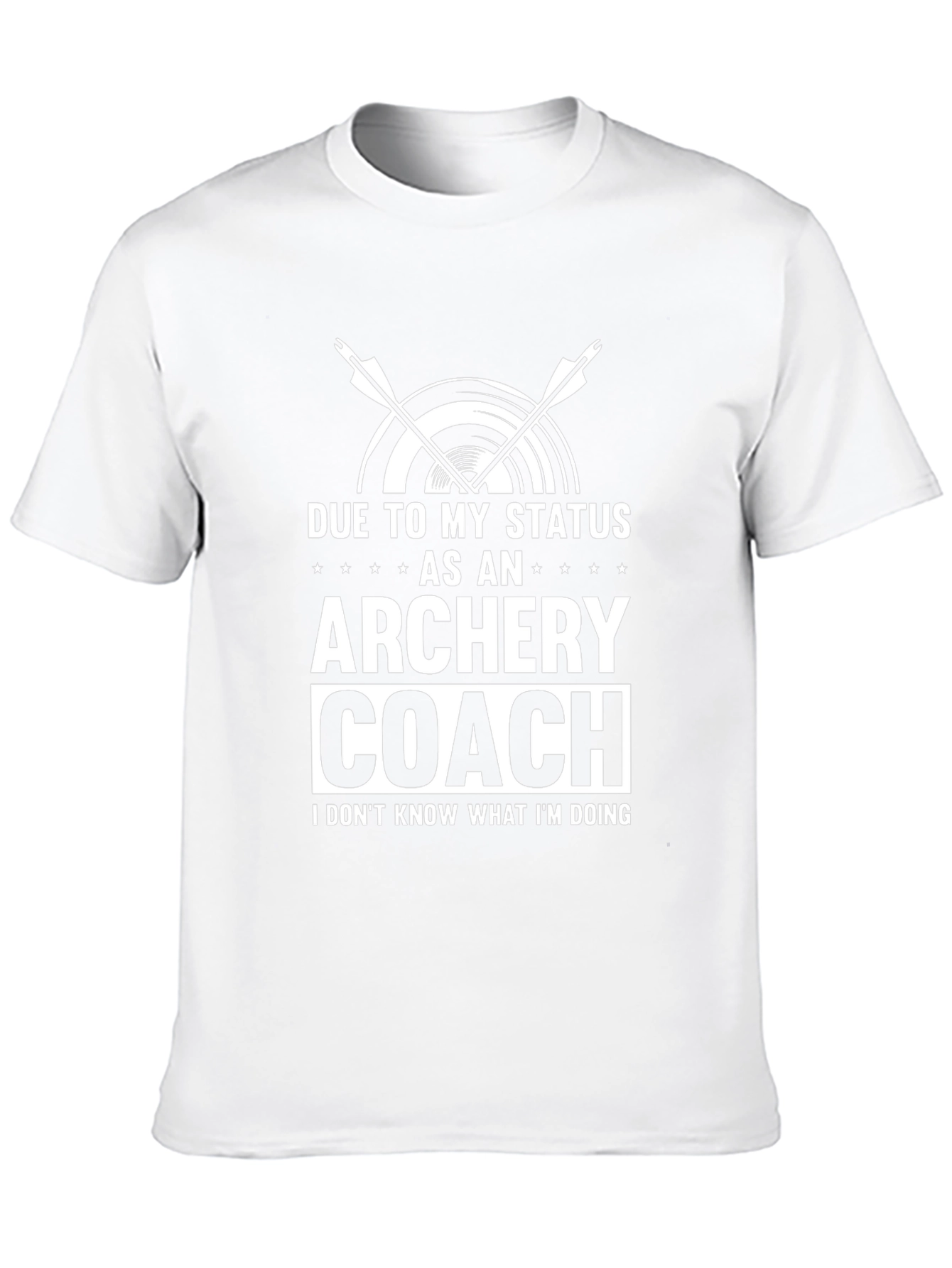 Archery Coach T-Shirt - Funny Novelty Tee