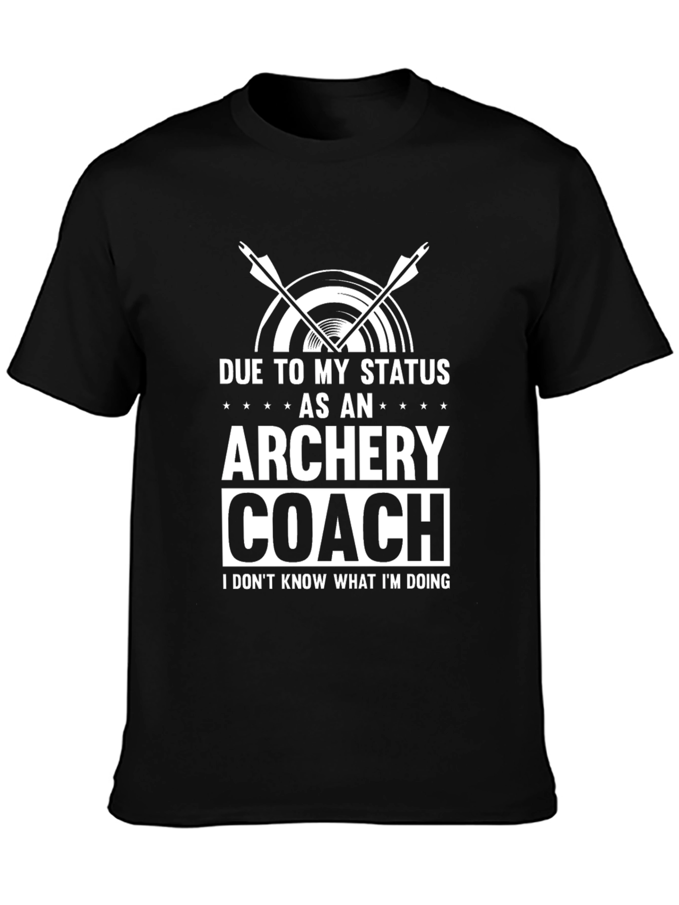 Archery Coach T-Shirt - Funny Novelty Tee