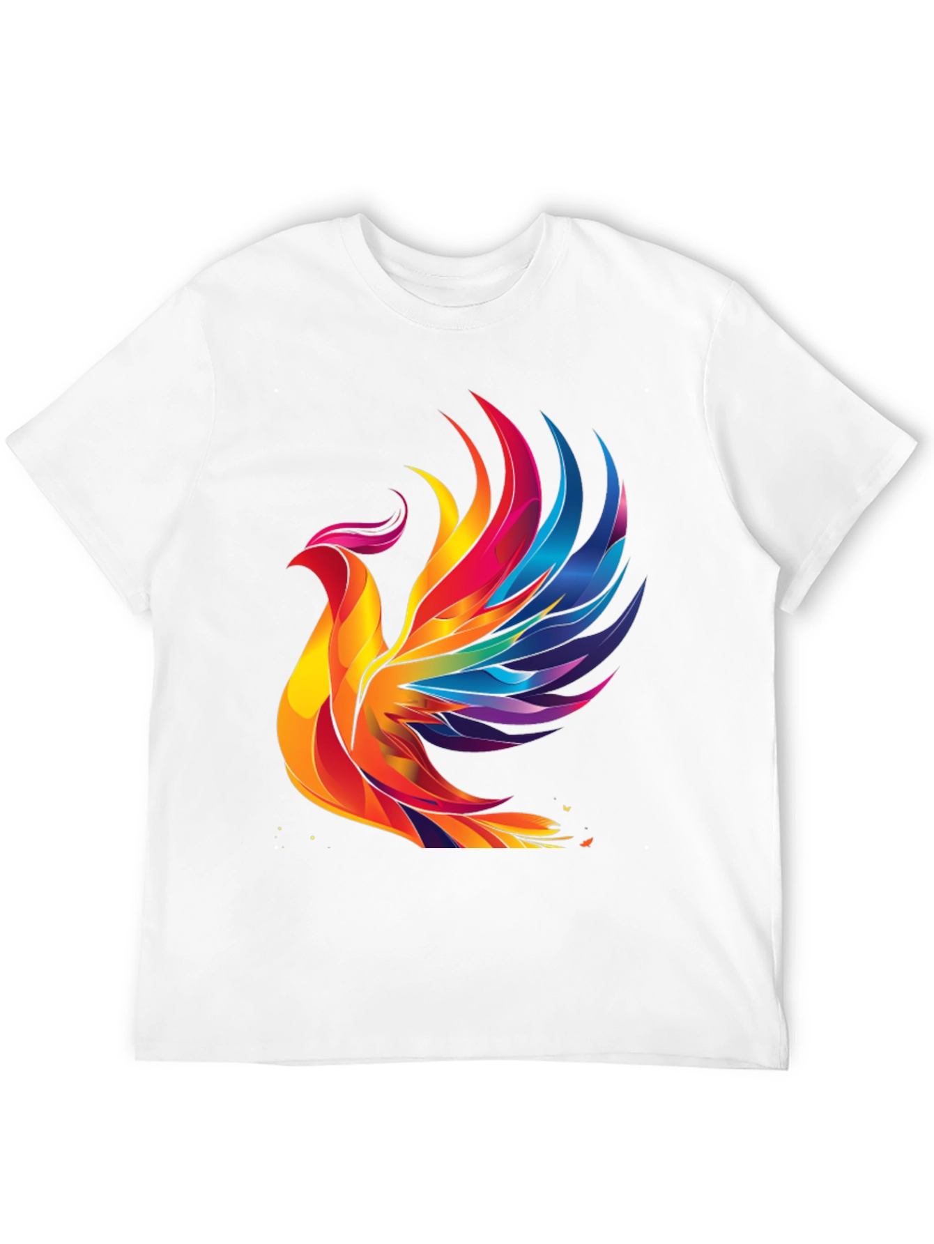 Rainbow Phoenix Graphic Tee