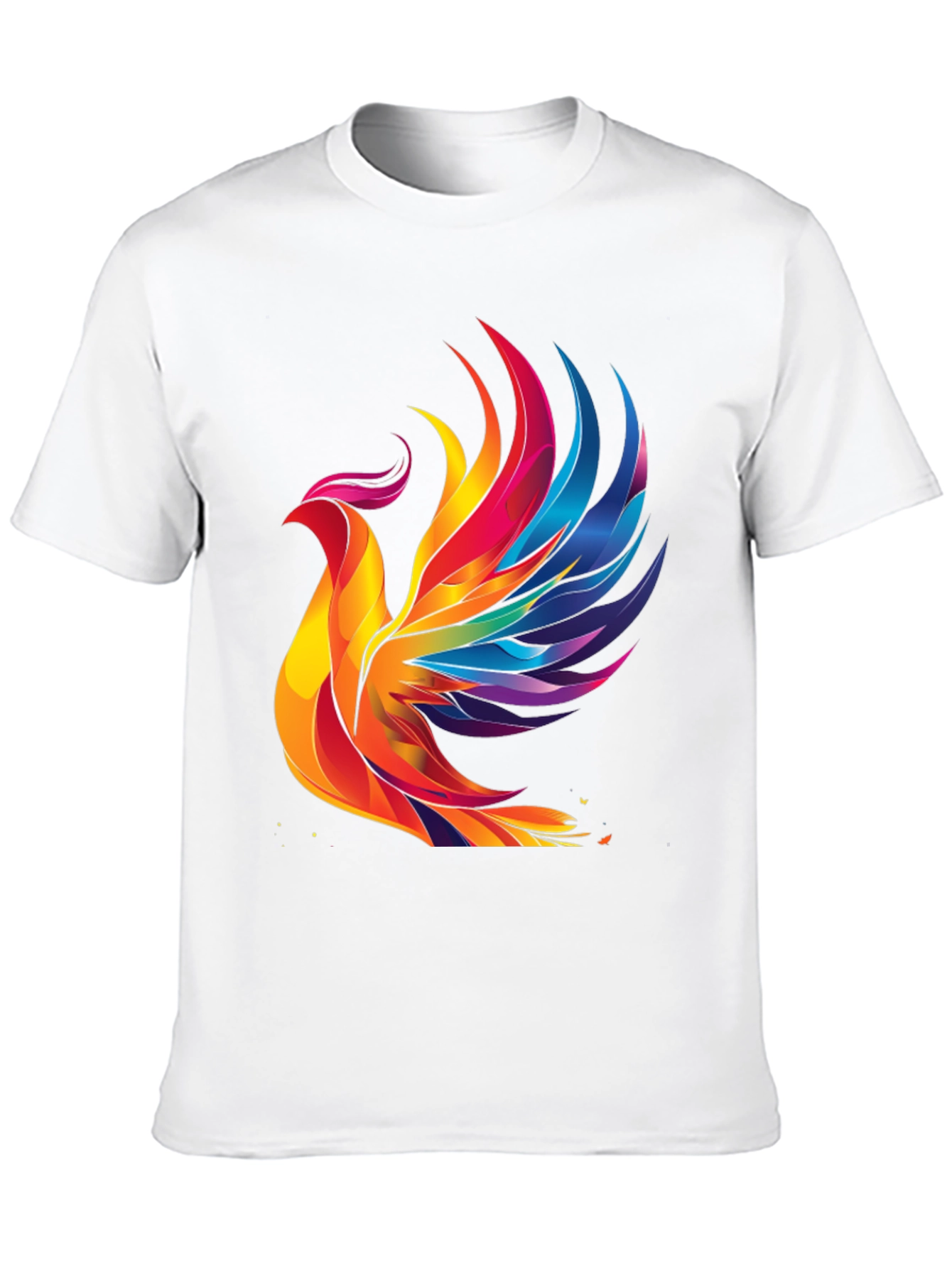 Rainbow Phoenix Graphic Tee