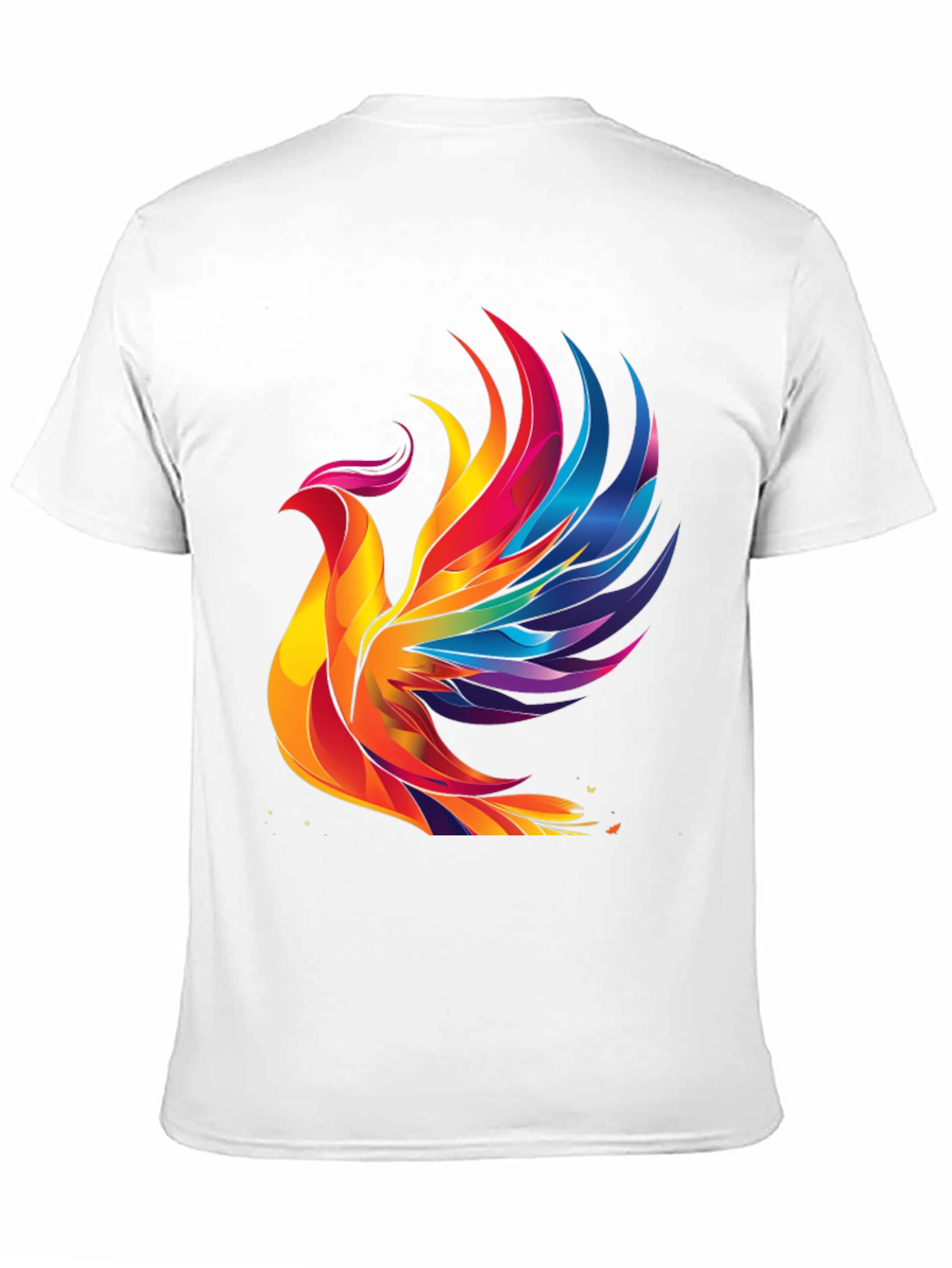 Rainbow Phoenix Graphic Tee