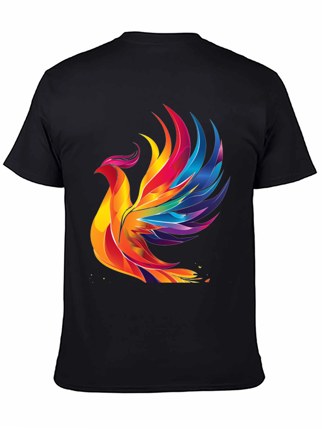 Rainbow Phoenix Graphic Tee