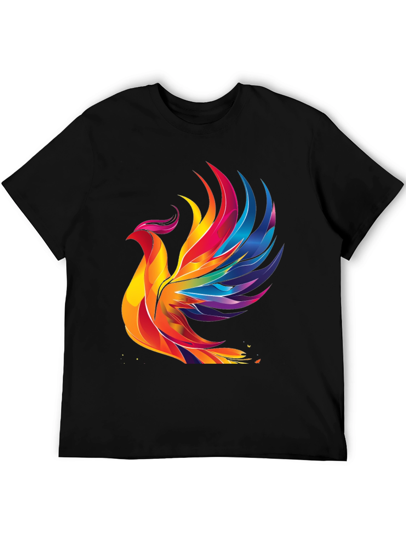 Rainbow Phoenix Graphic Tee