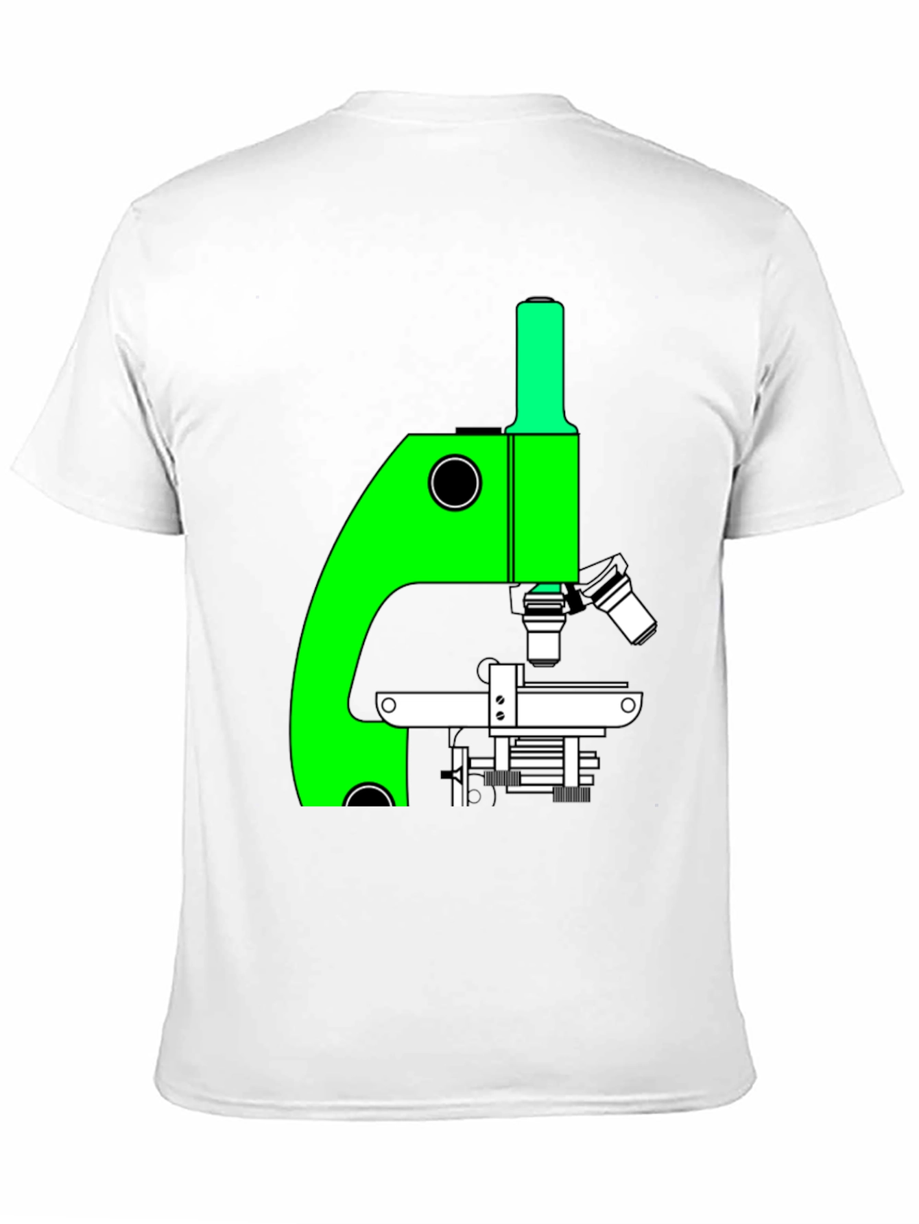 Science Tee: Microscope Graphic T-Shirt