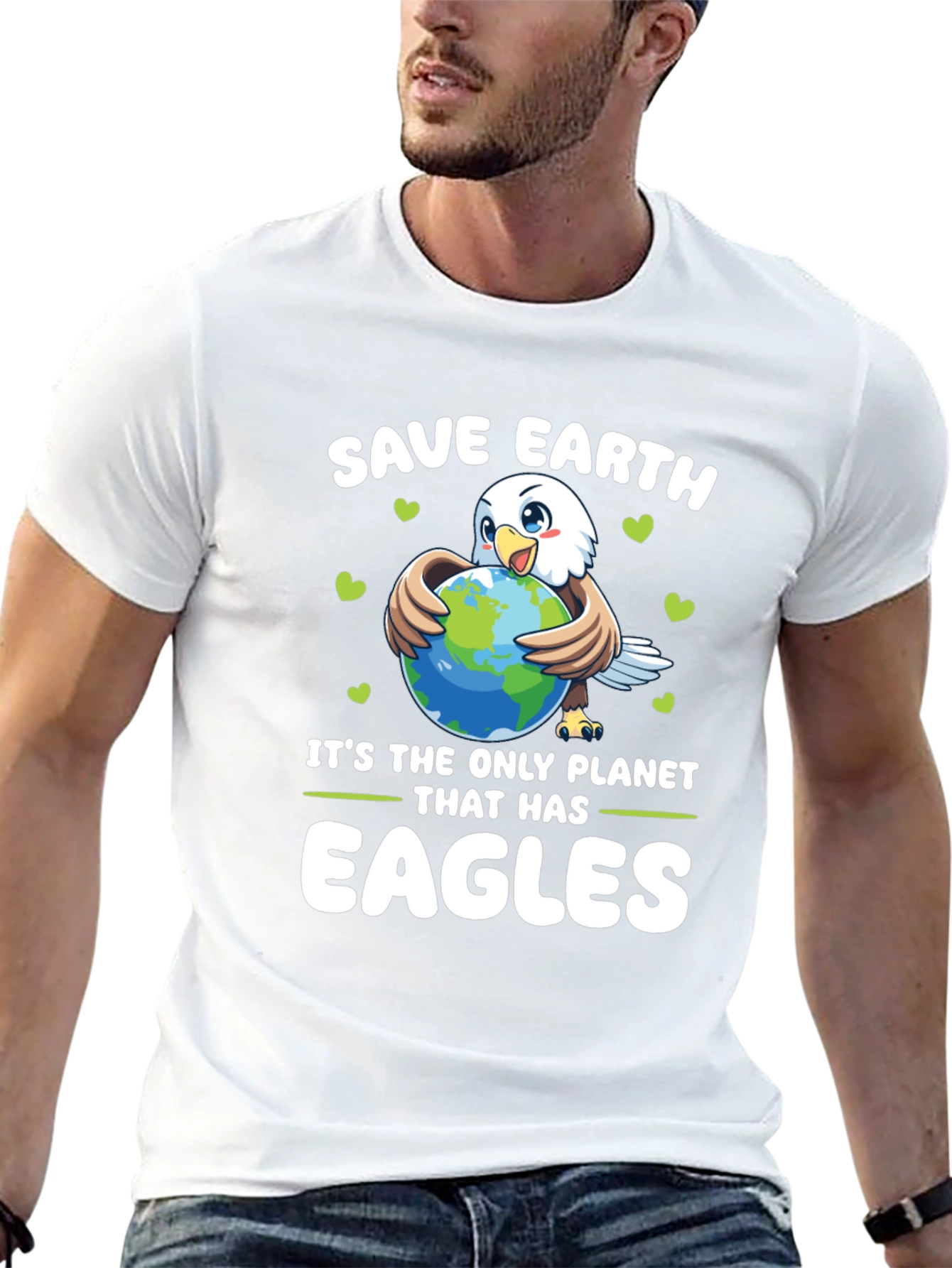 Save Earth Eagle T-Shirt