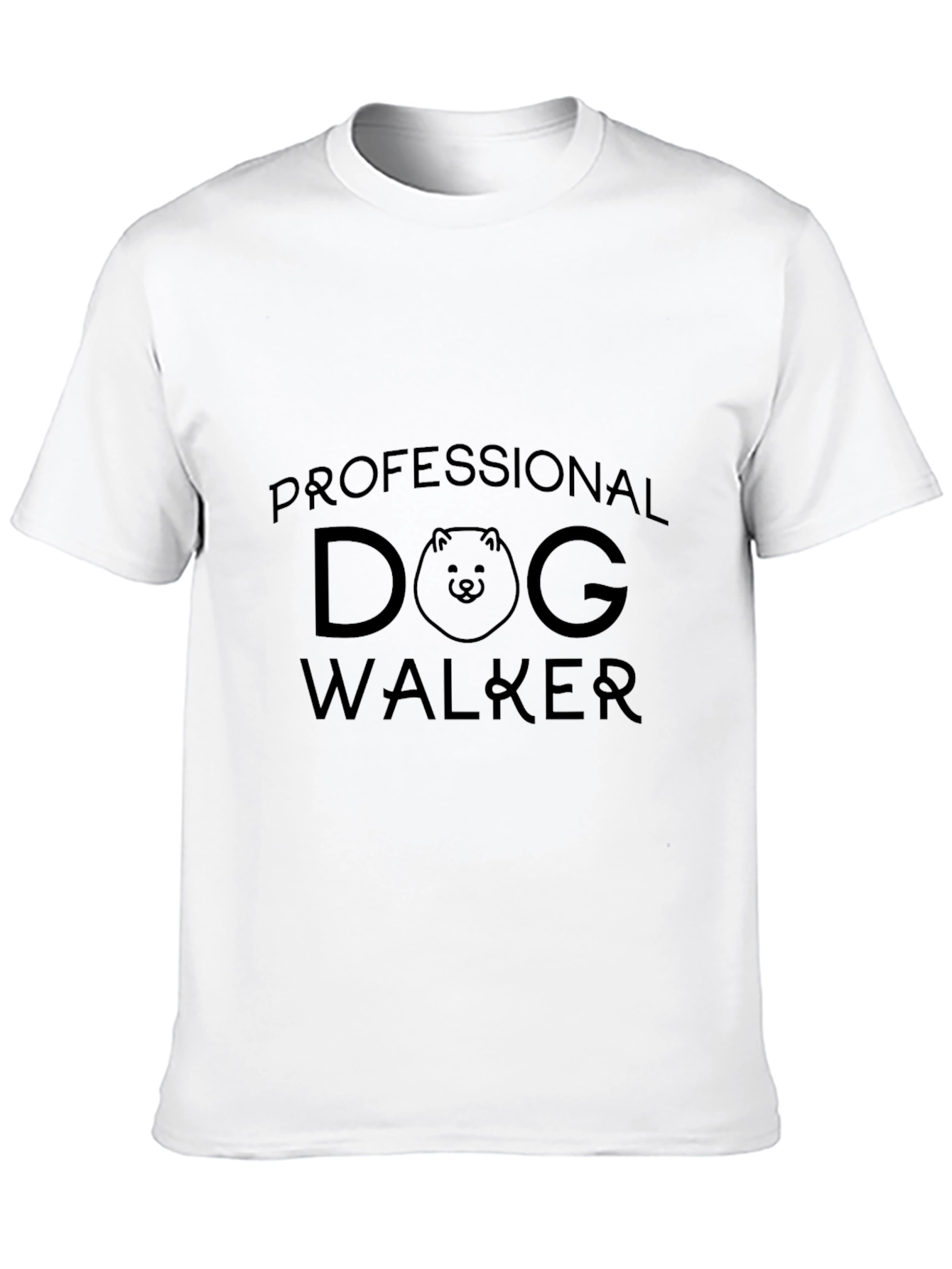 Professional Dog Walker T-Shirt - Black