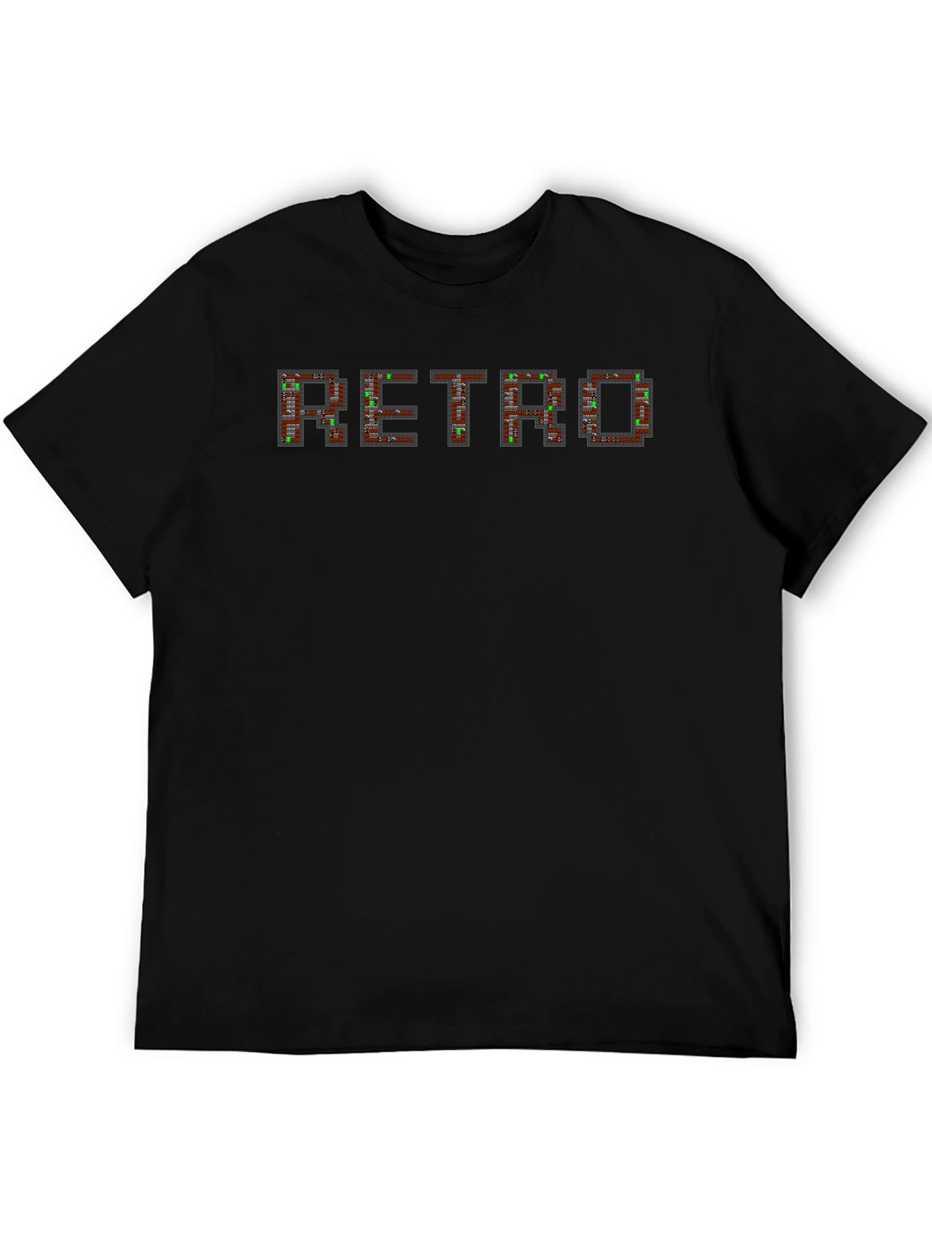 Retro Gaming Tee - Pixelated Design Shirt