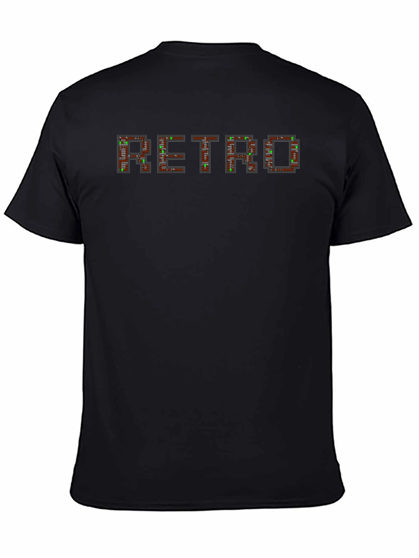 Retro Gaming Tee - Pixelated Design Shirt