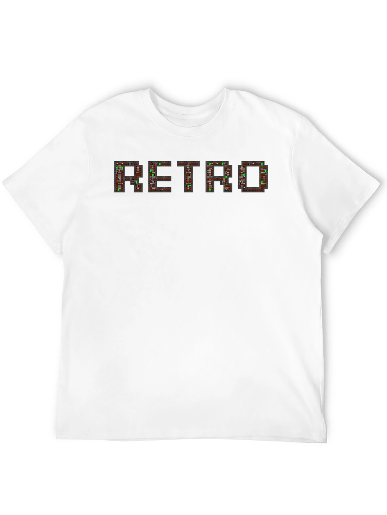 Retro Gaming Tee - Pixelated Design Shirt
